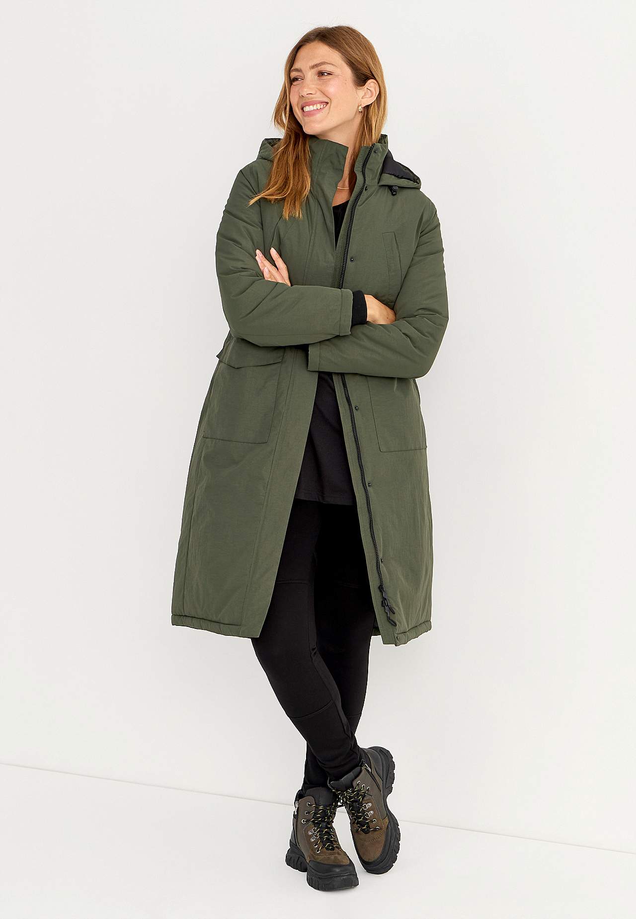 Funktionell, varmfodrad jacka