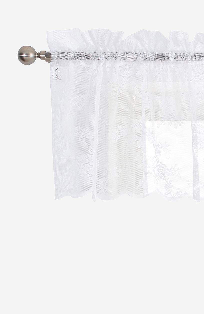 Mönstrad spetsgardin Rosalyn