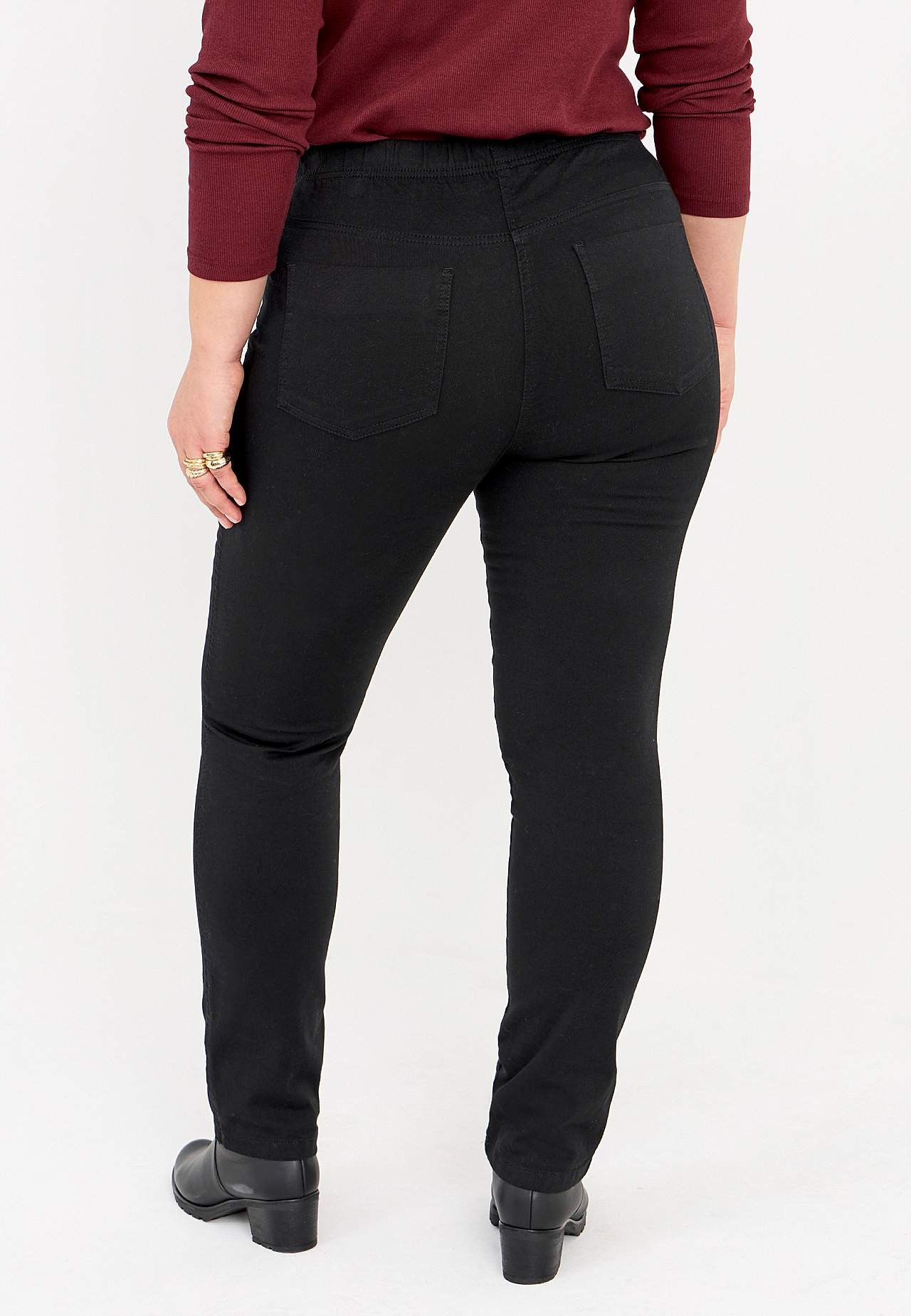 Jeggings med smalt ben