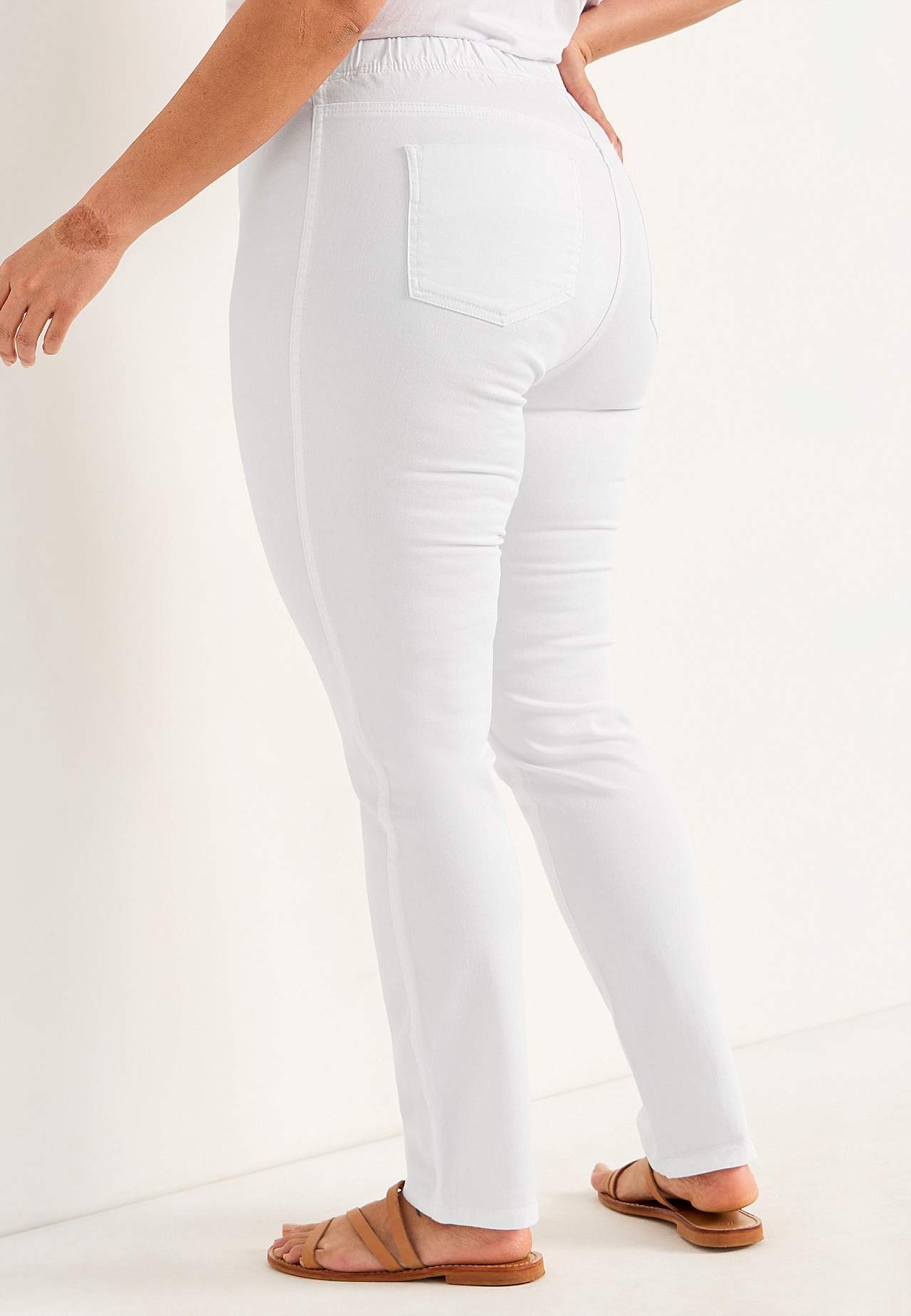 Jeggings med smalt ben