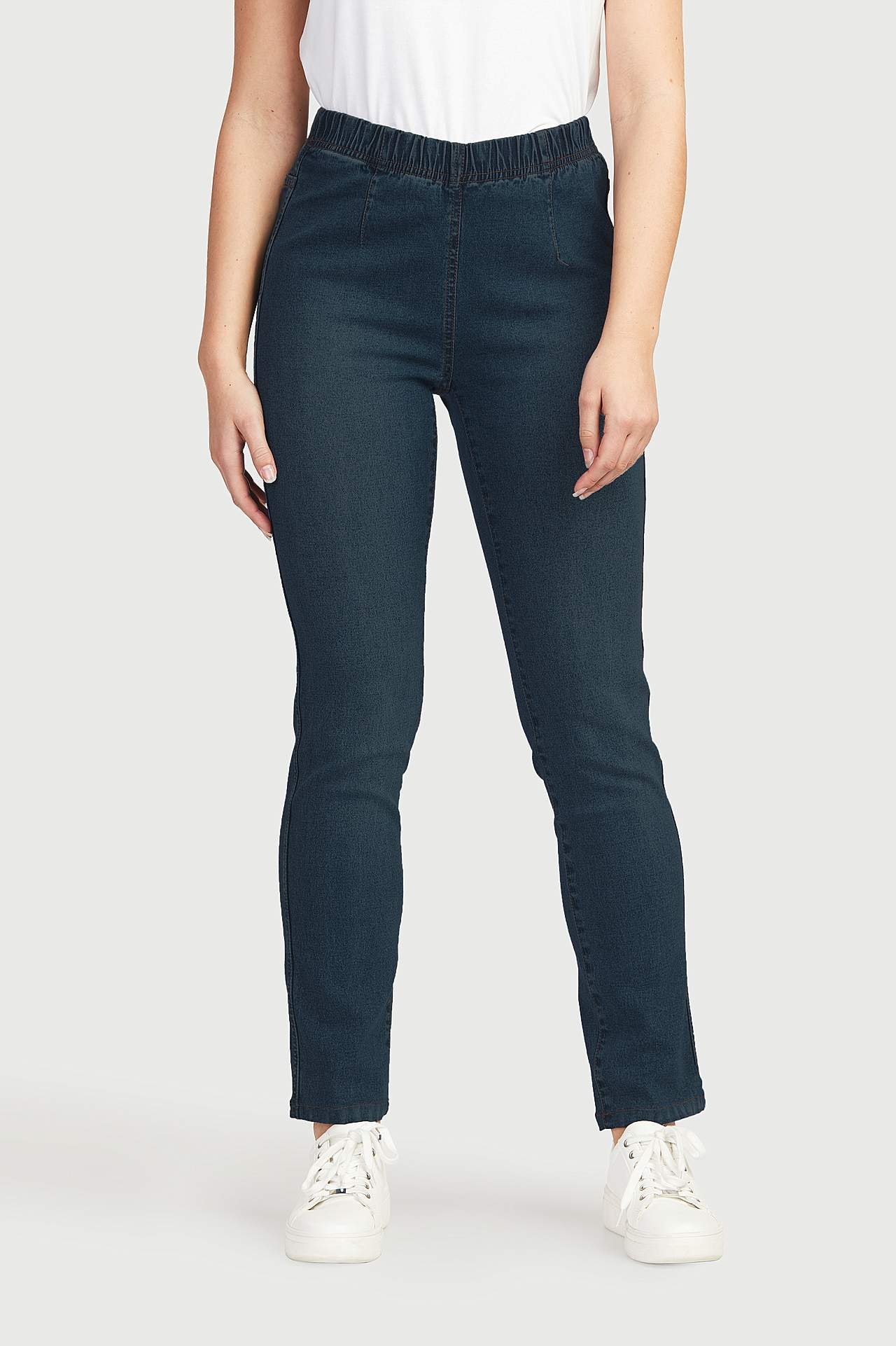 Jeggings med smalt ben