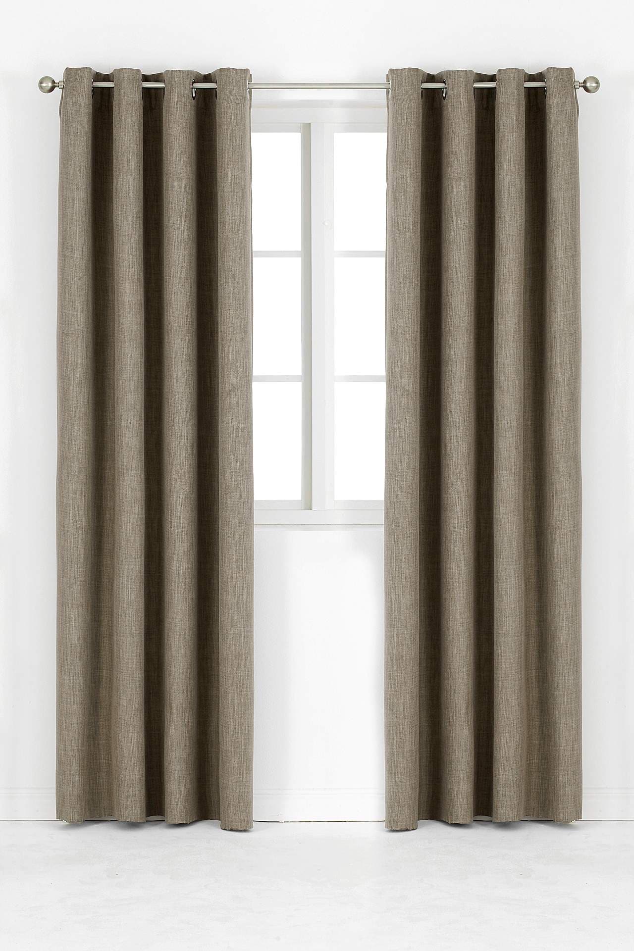 Mörkläggningsgardin enfärgad Ellen 2-pack