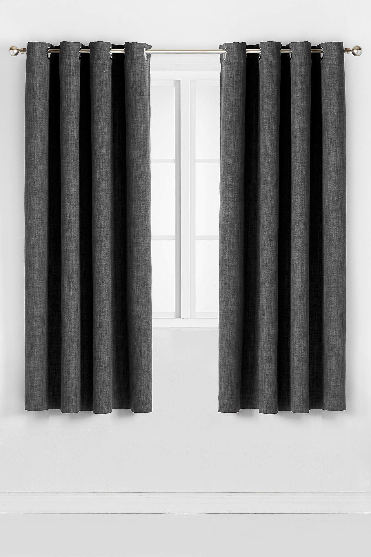 Mörkläggningsgardin enfärgad Ellen 2-pack