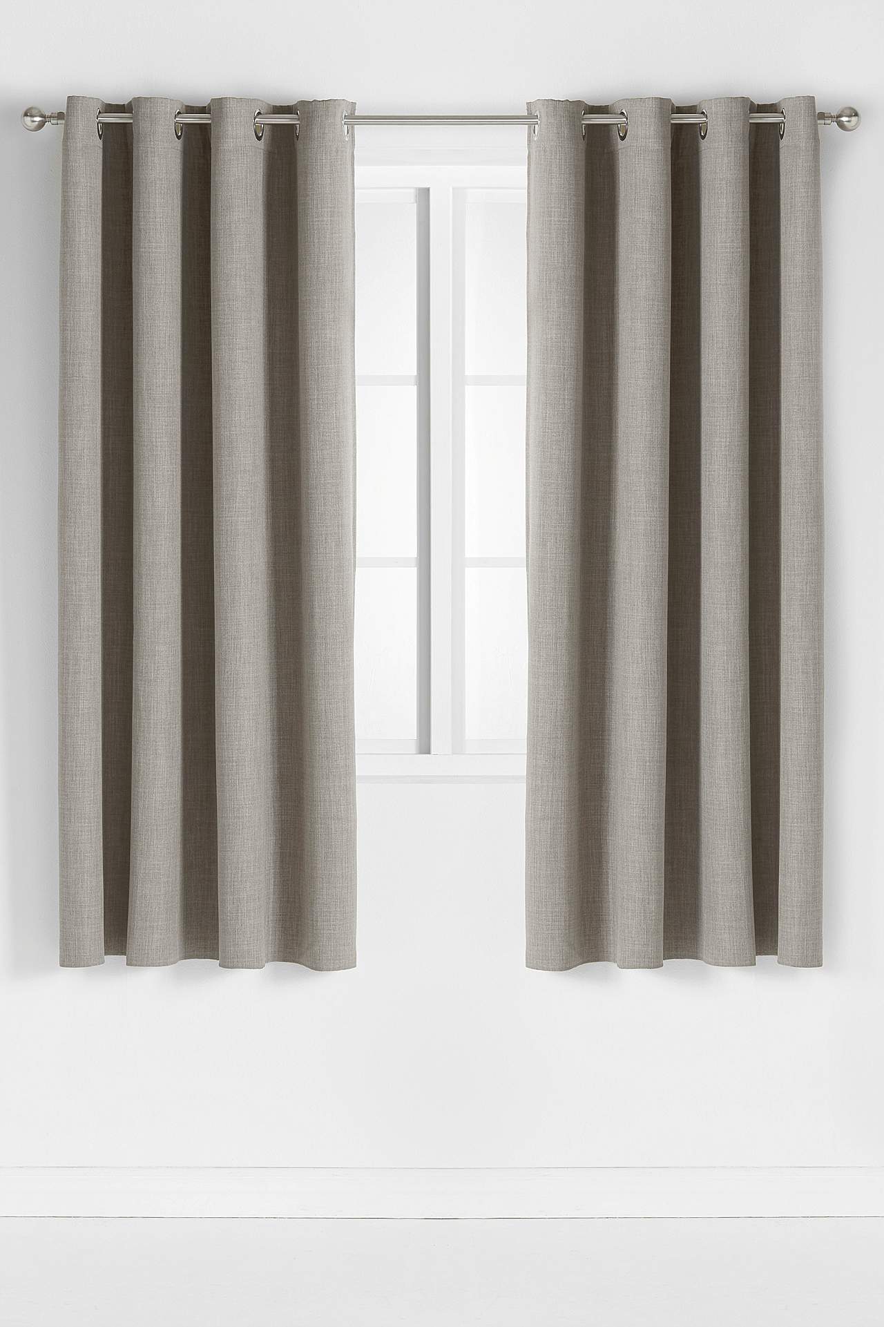 Mörkläggningsgardin enfärgad Ellen 2-pack