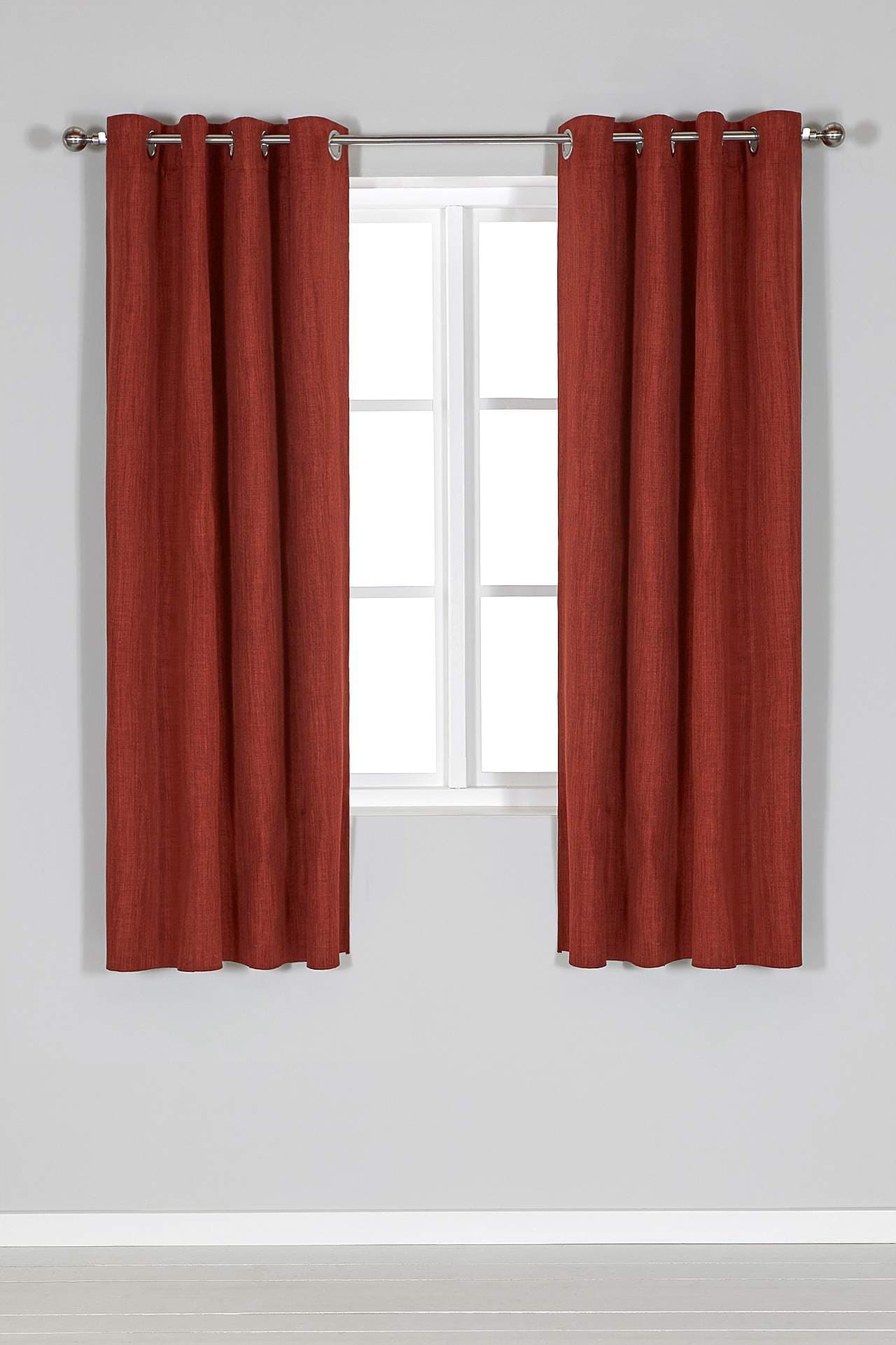 Mörkläggningsgardin enfärgad Ellen 2-pack