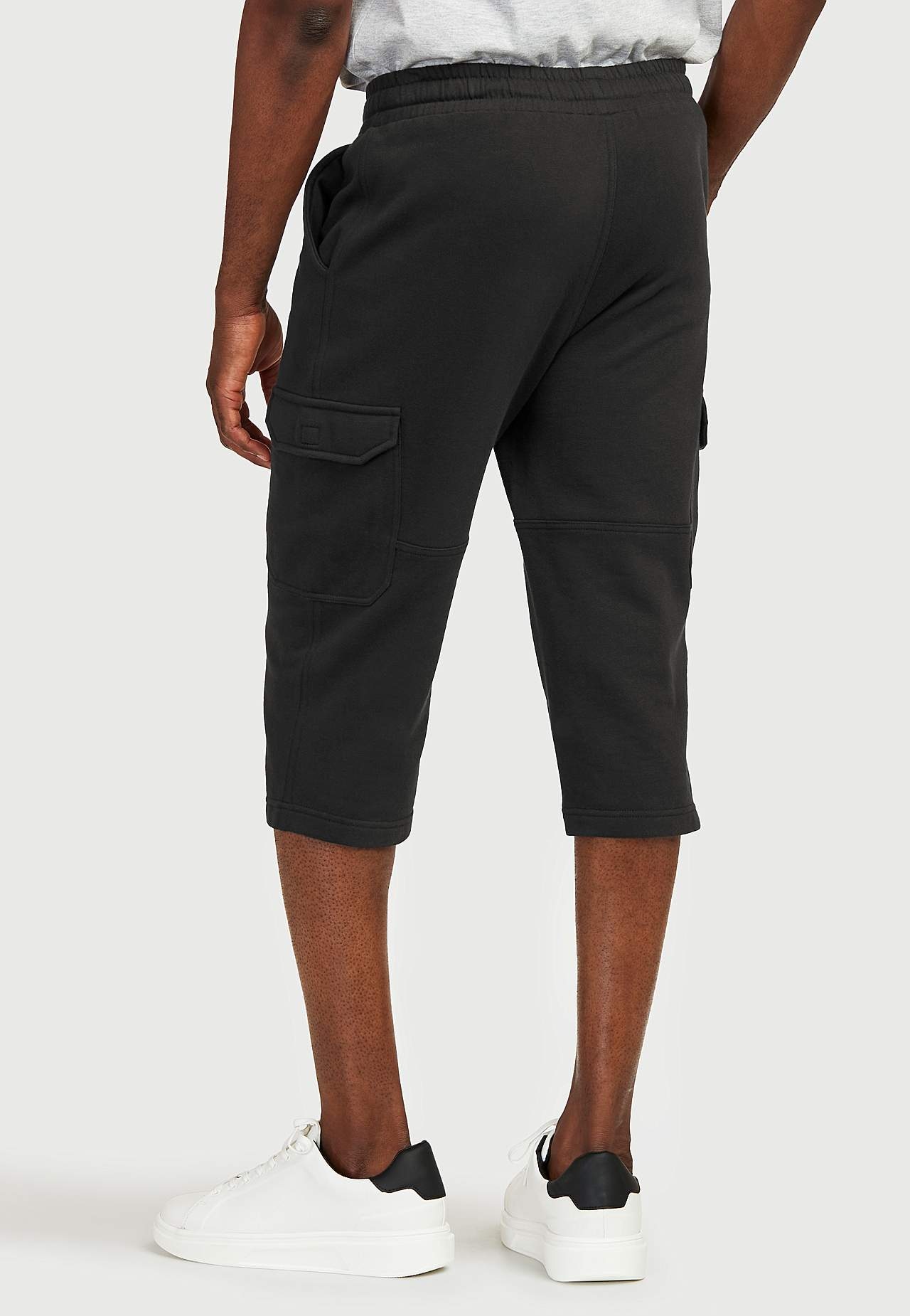 Långa svettisshorts med cargofickor Smarty