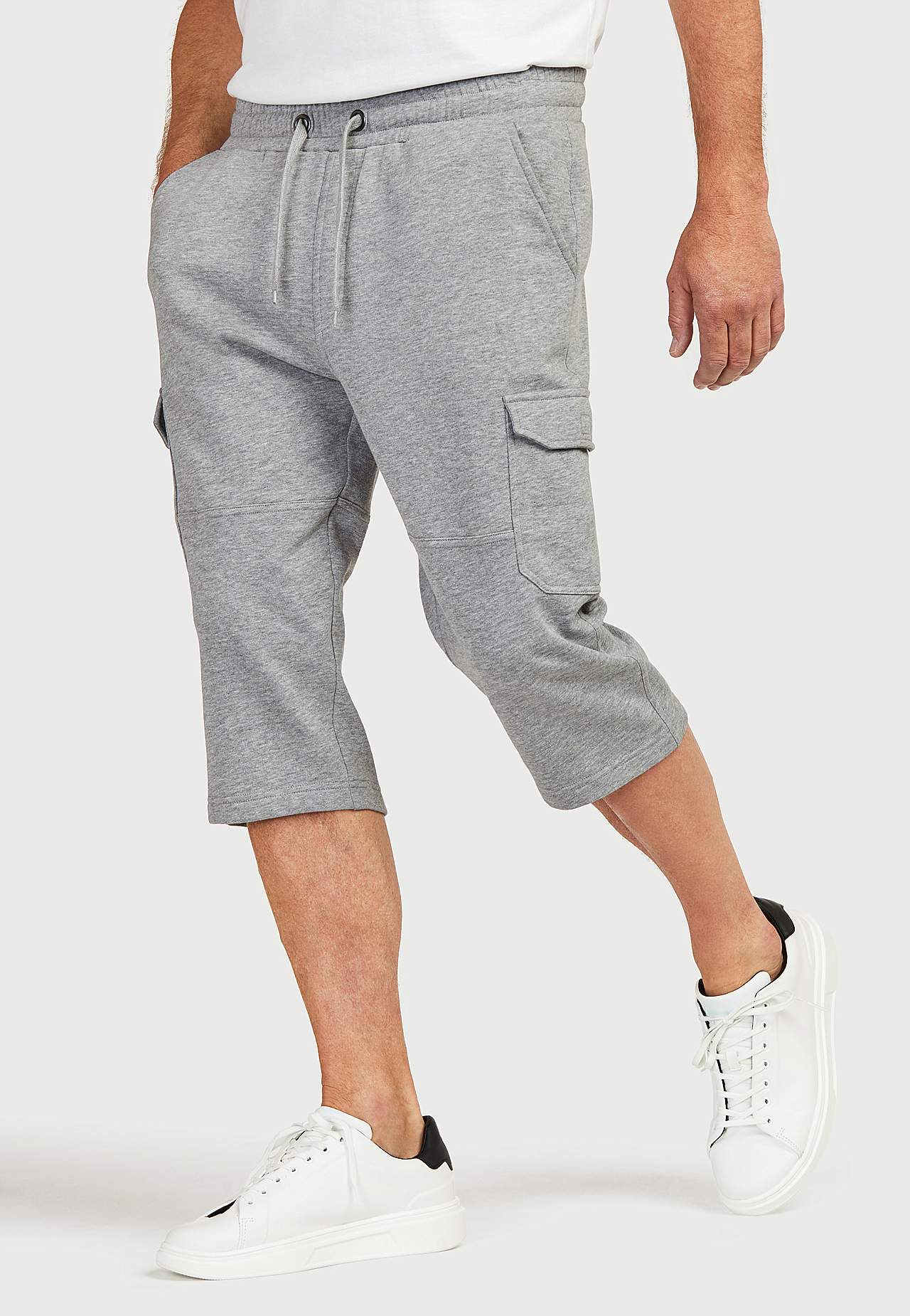 Långa svettisshorts med cargofickor Smarty