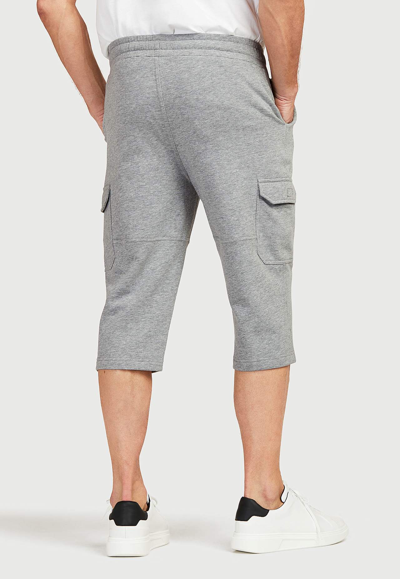 Långa svettisshorts med cargofickor Smarty