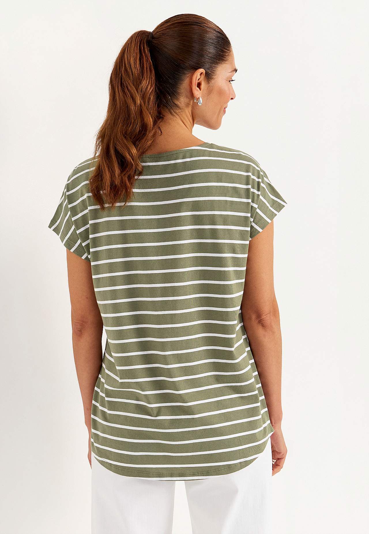 Trikåtoppar med holkärmar 2-pack