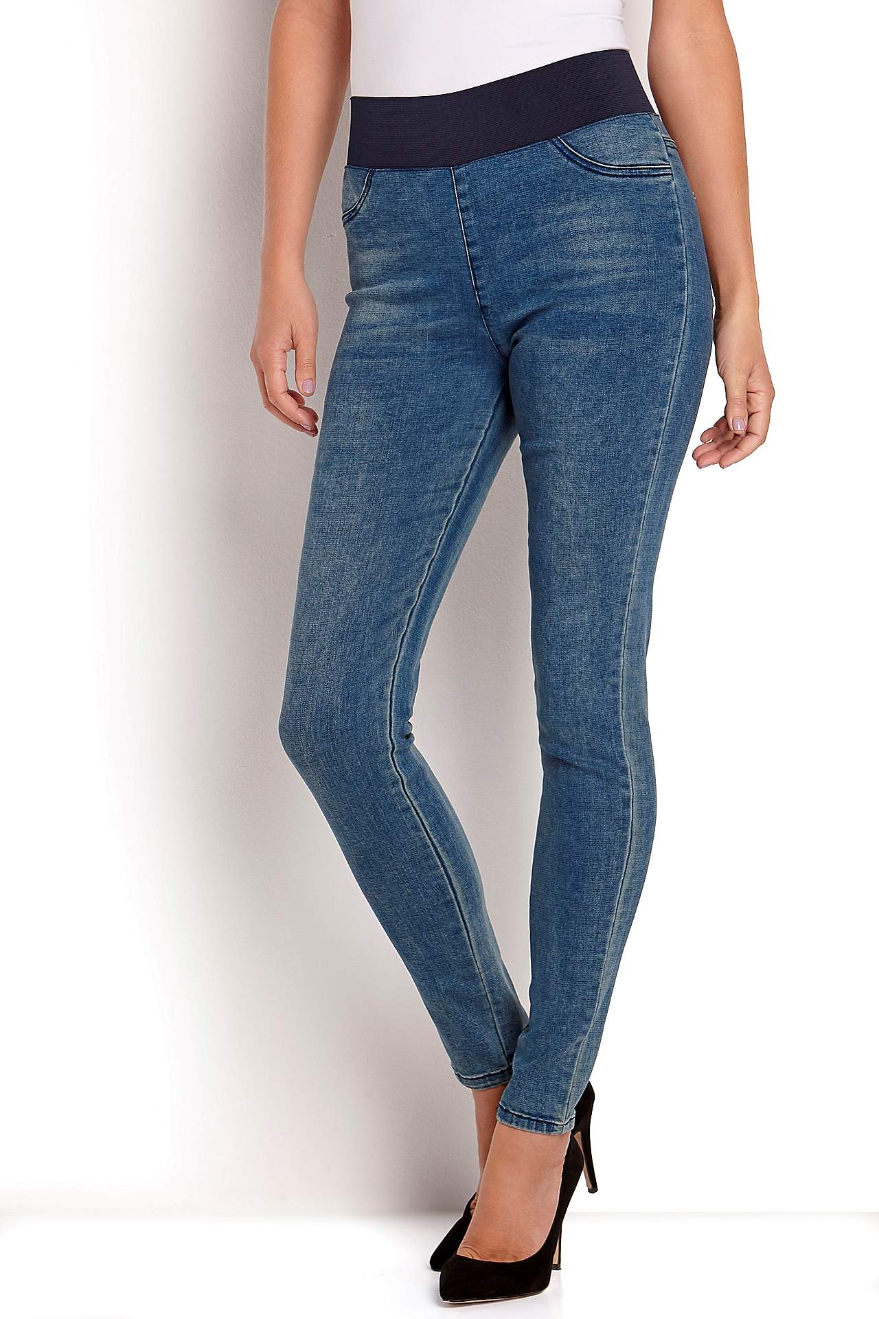 Stretchiga jeggings Shantal