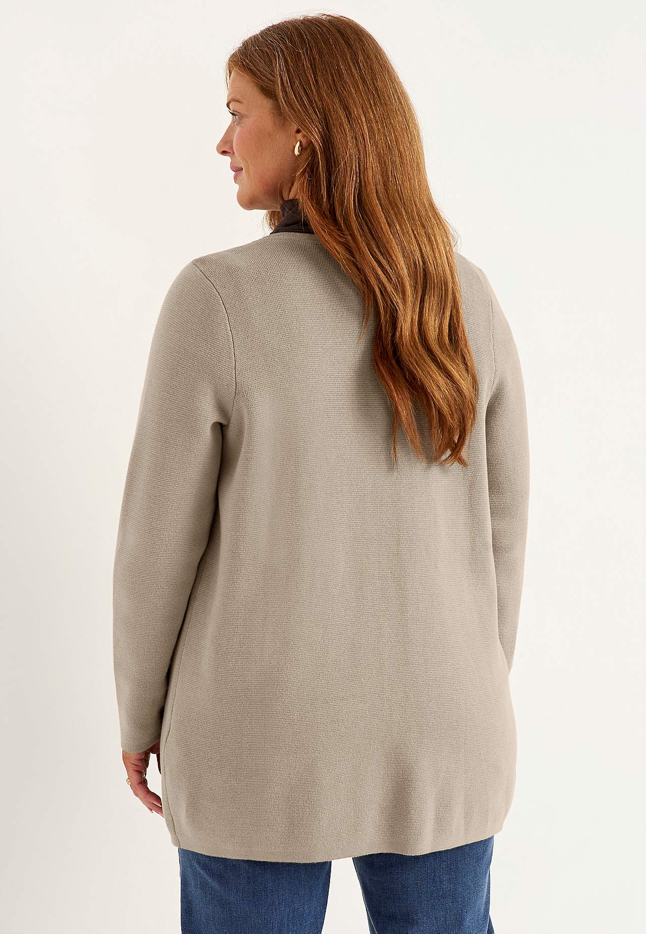Cardigan i bomull
