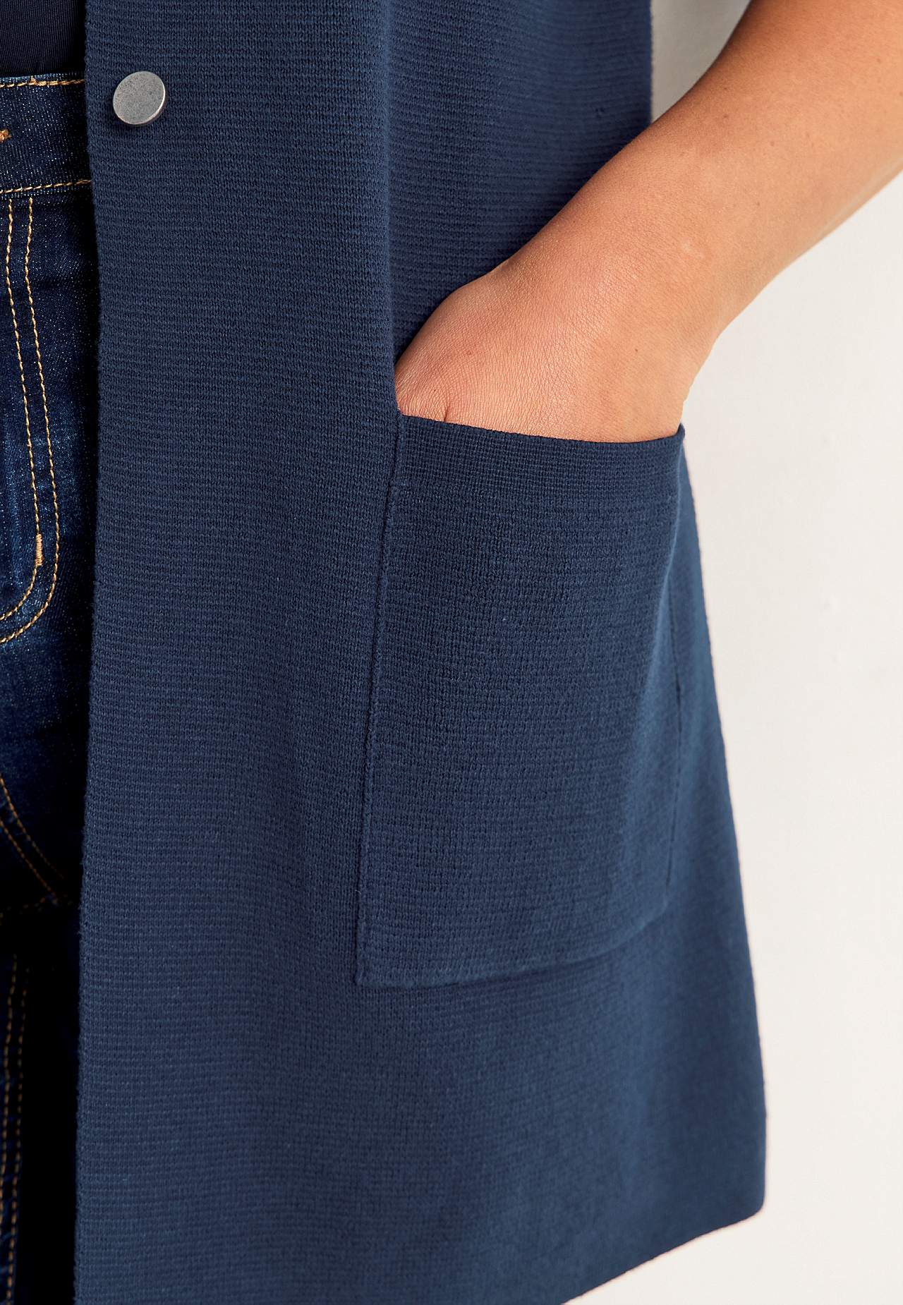 Cardigan i bomull