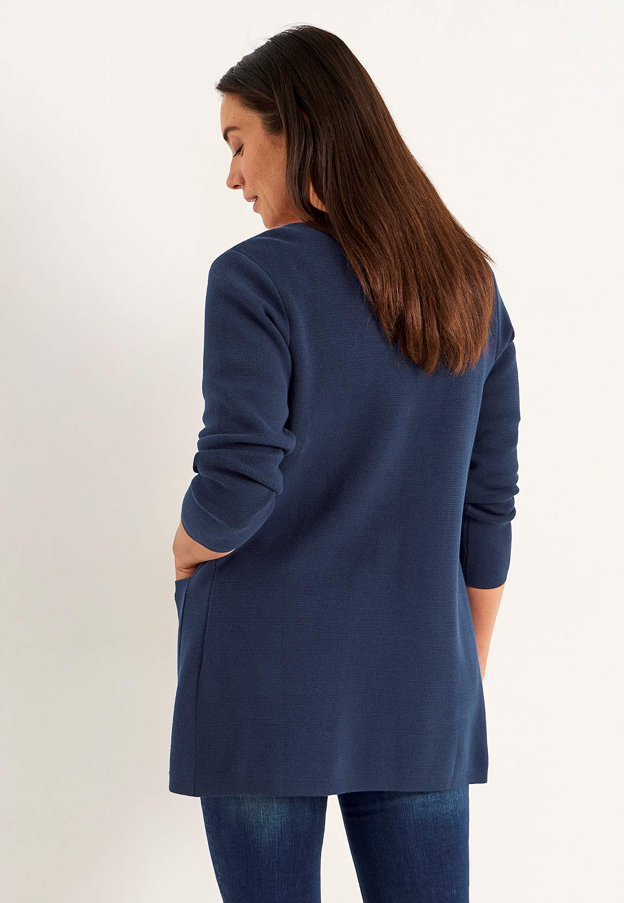 Cardigan i bomull