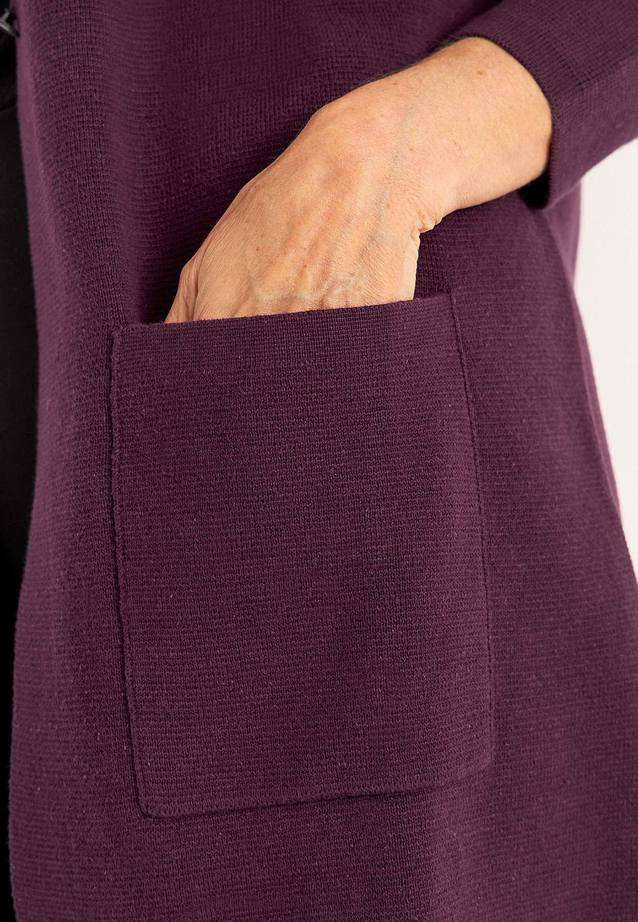 Cardigan i bomull