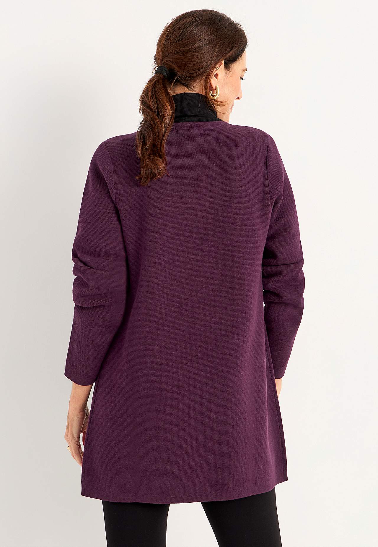 Cardigan i bomull
