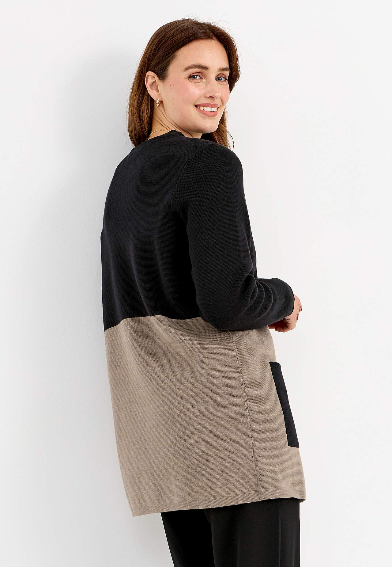 Cardigan i bomull