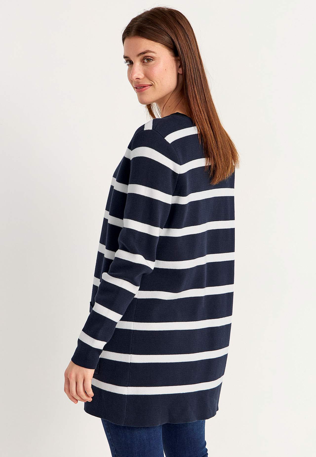 Cardigan i bomull