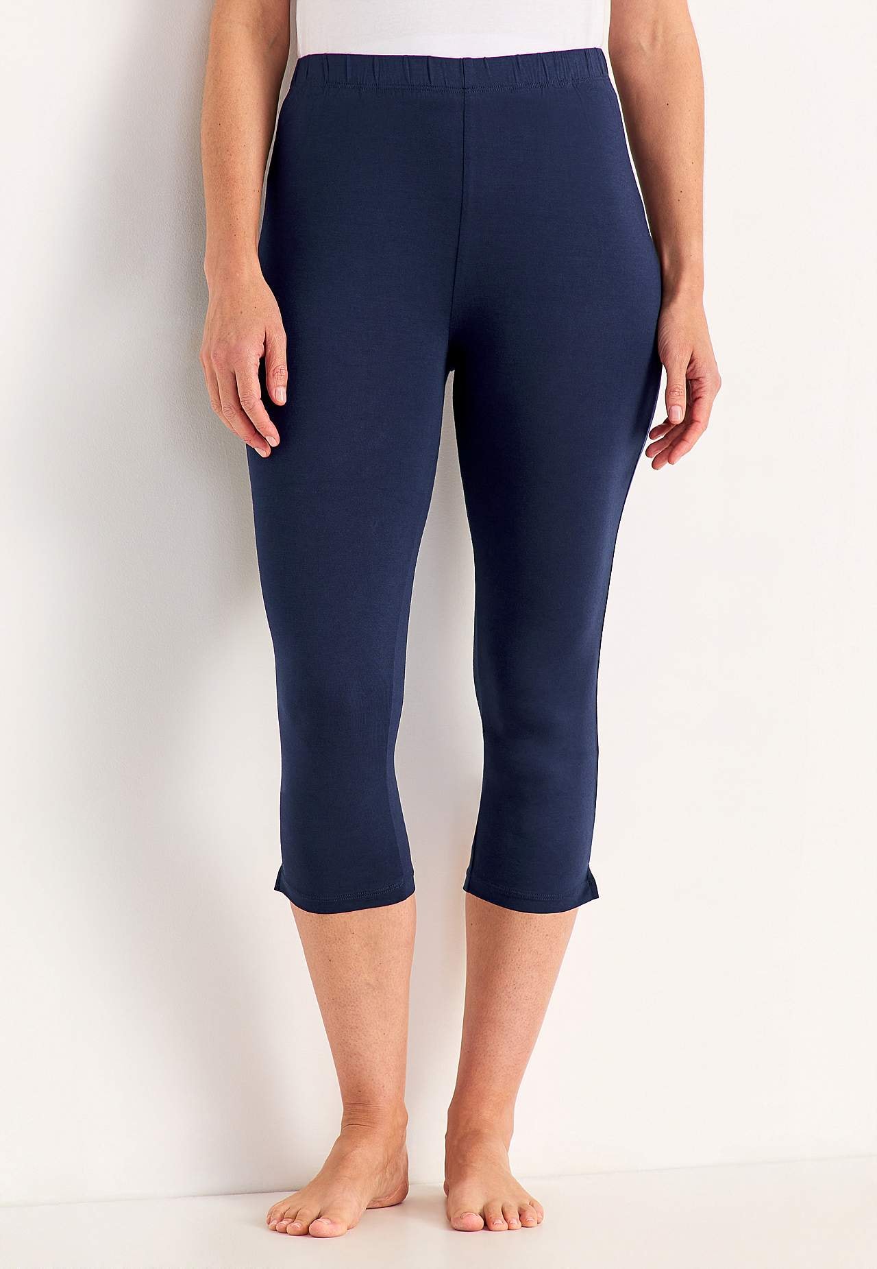 Caprileggings med sidoslitsar