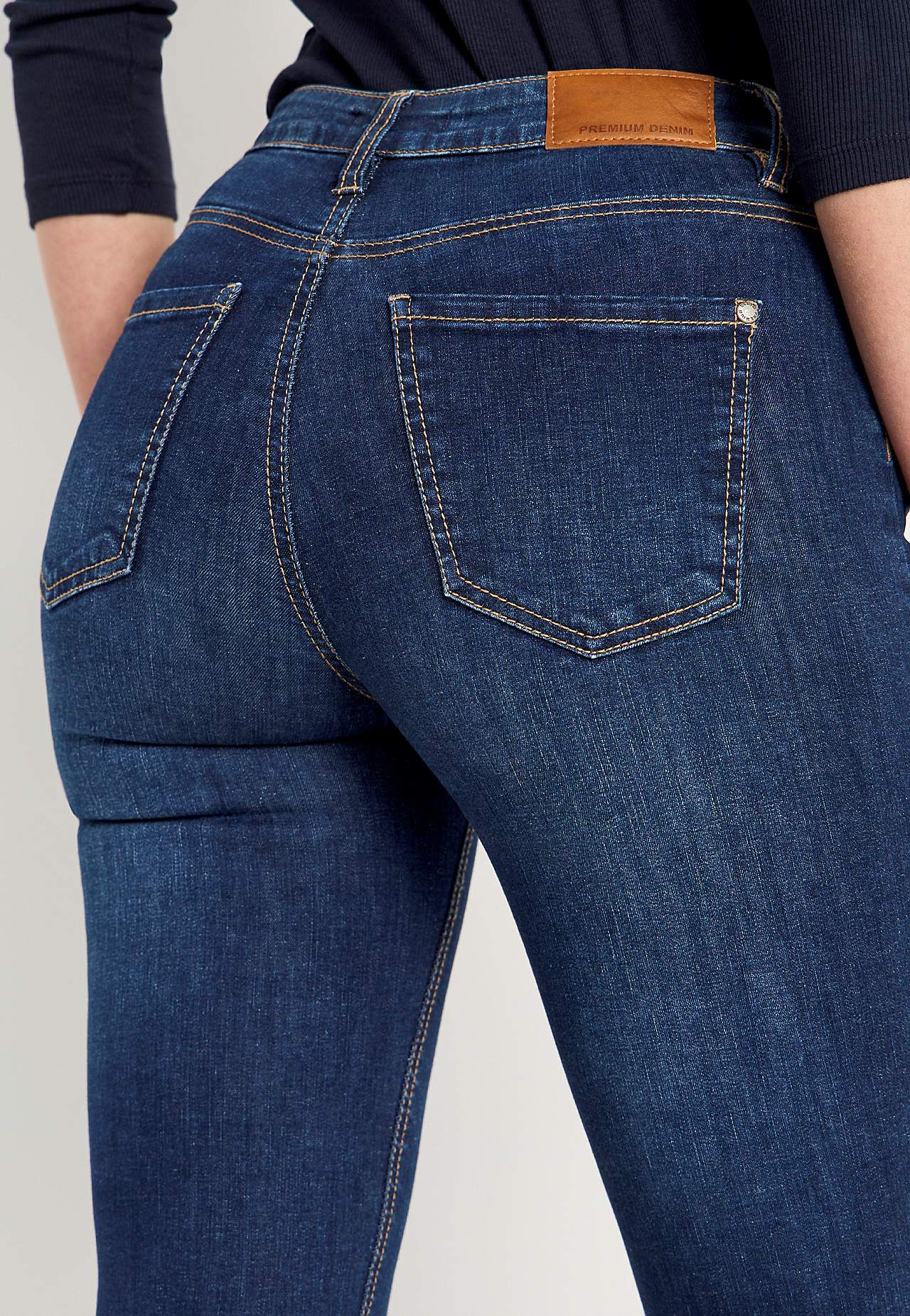 Jeans i superstretchig denim