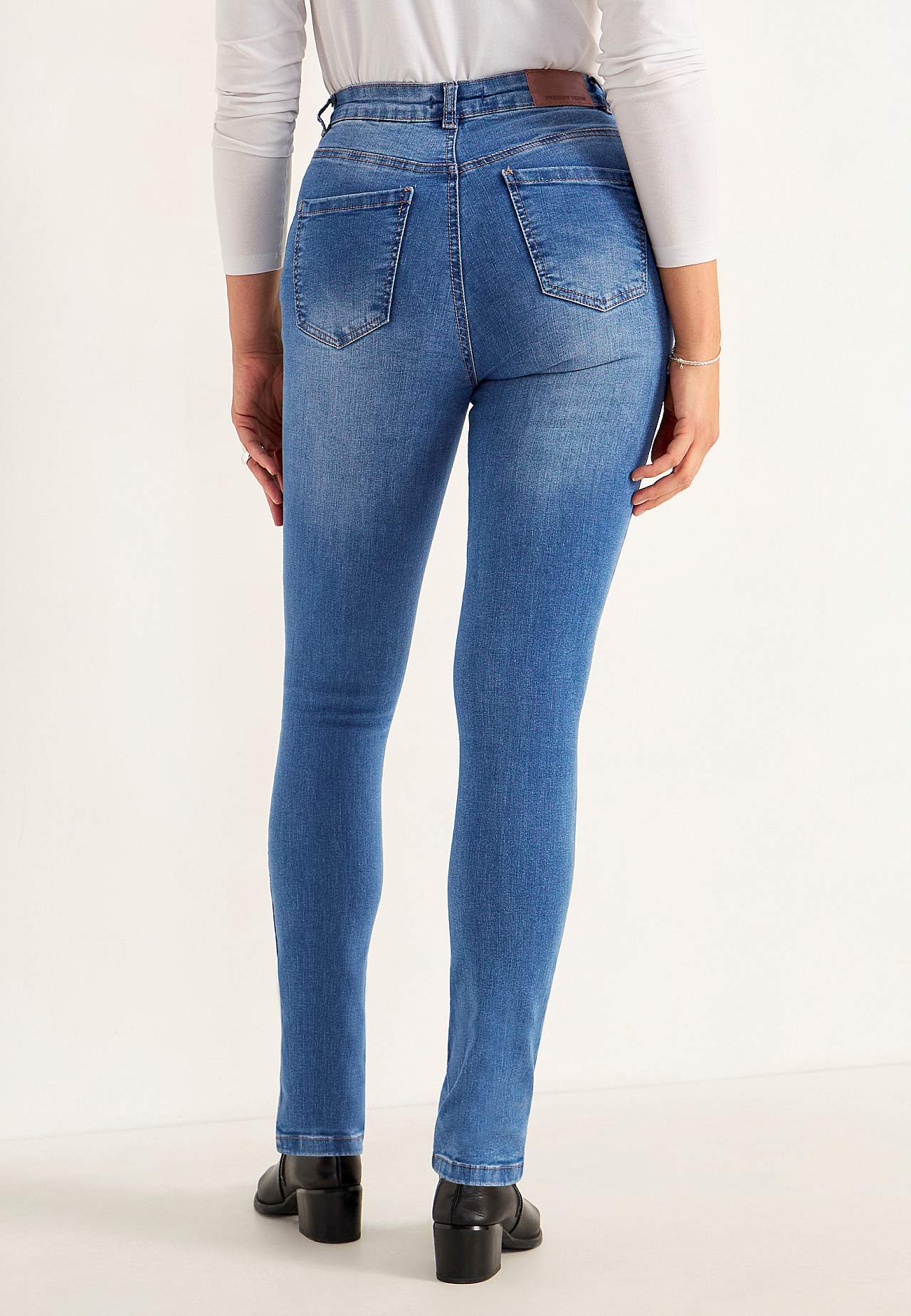 Jeans i superstretchig denim Ella