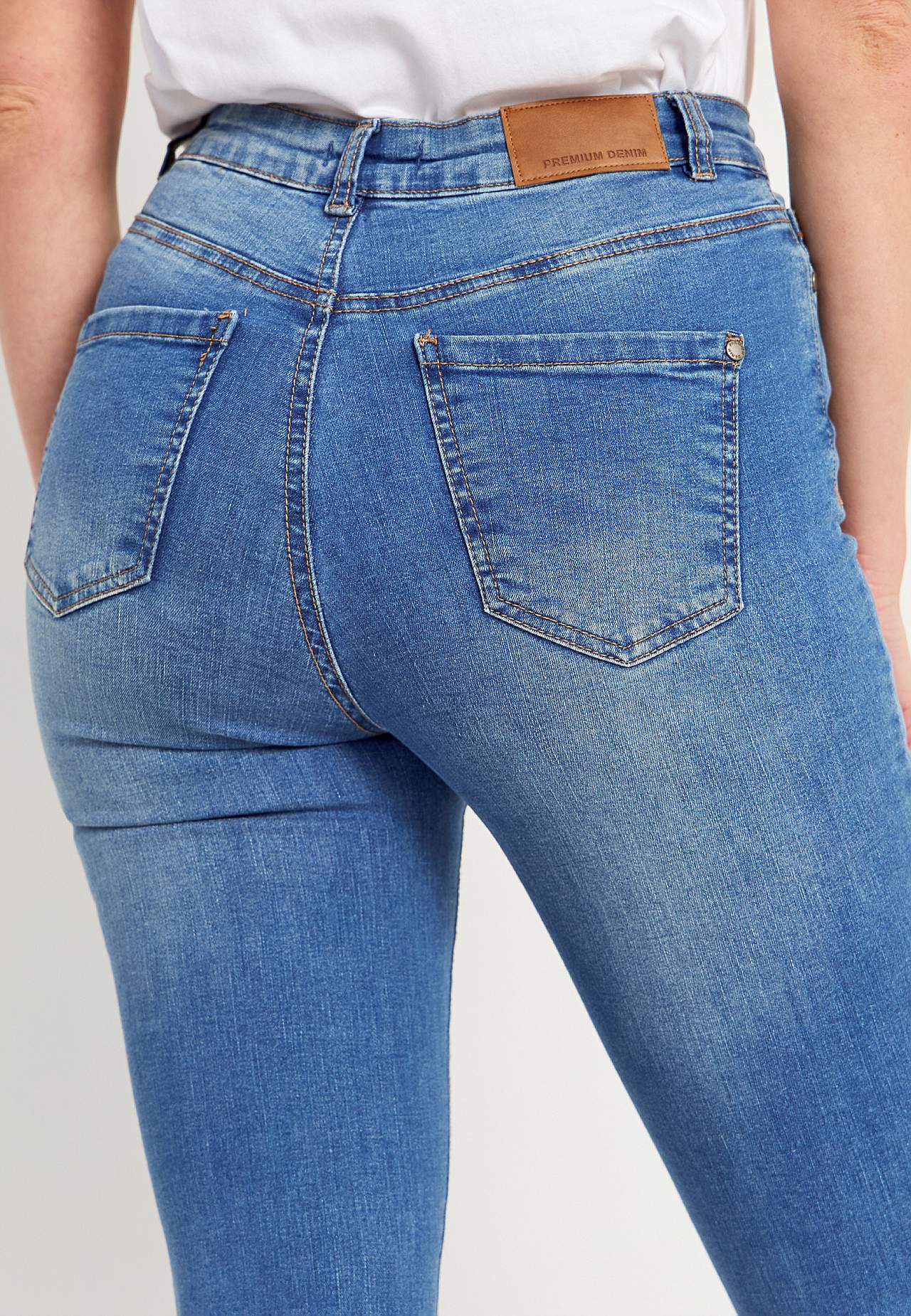 Jeans i superstretchig denim