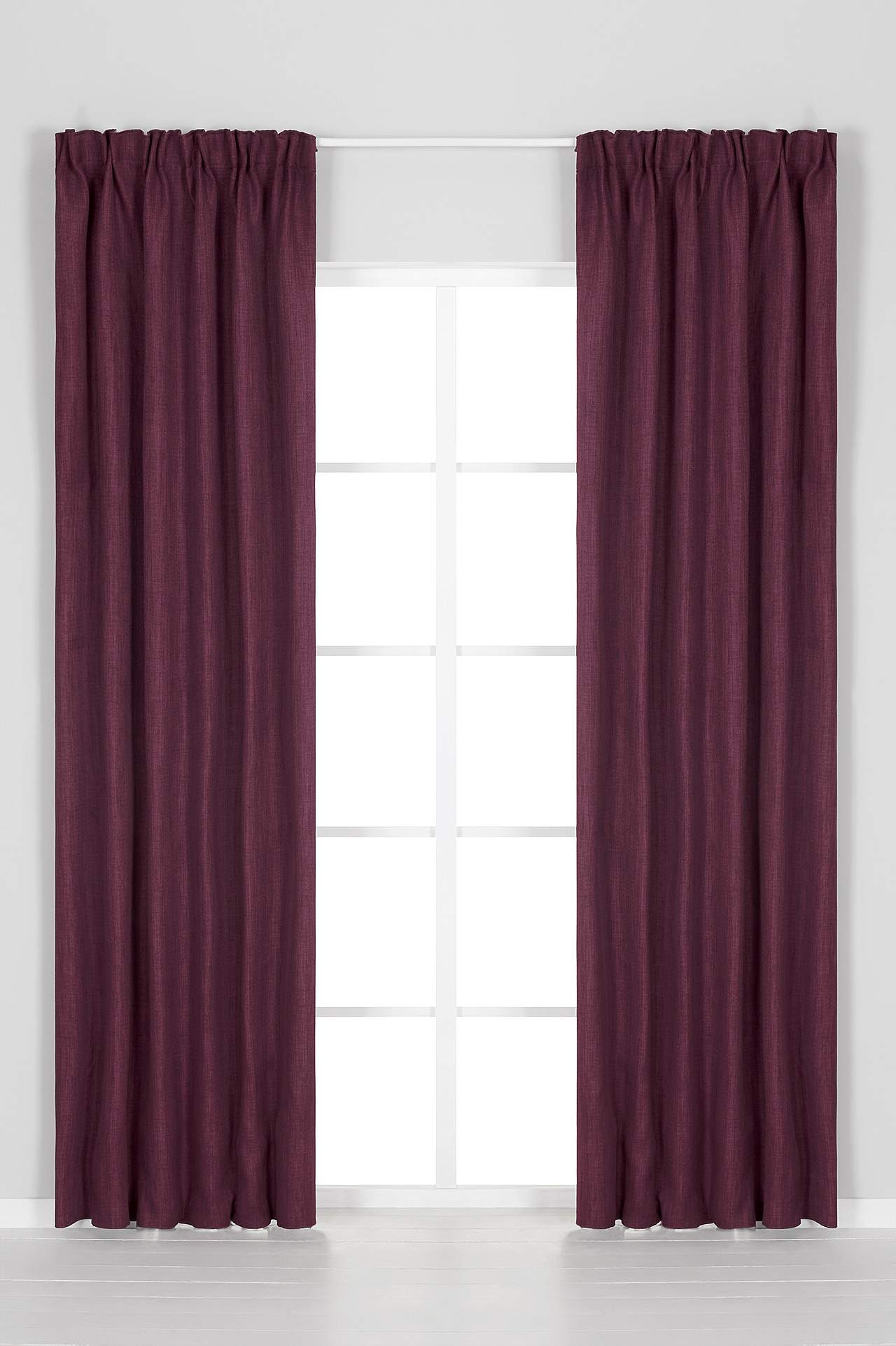 Mörkläggningsgardin multiband Ellen 2-pack