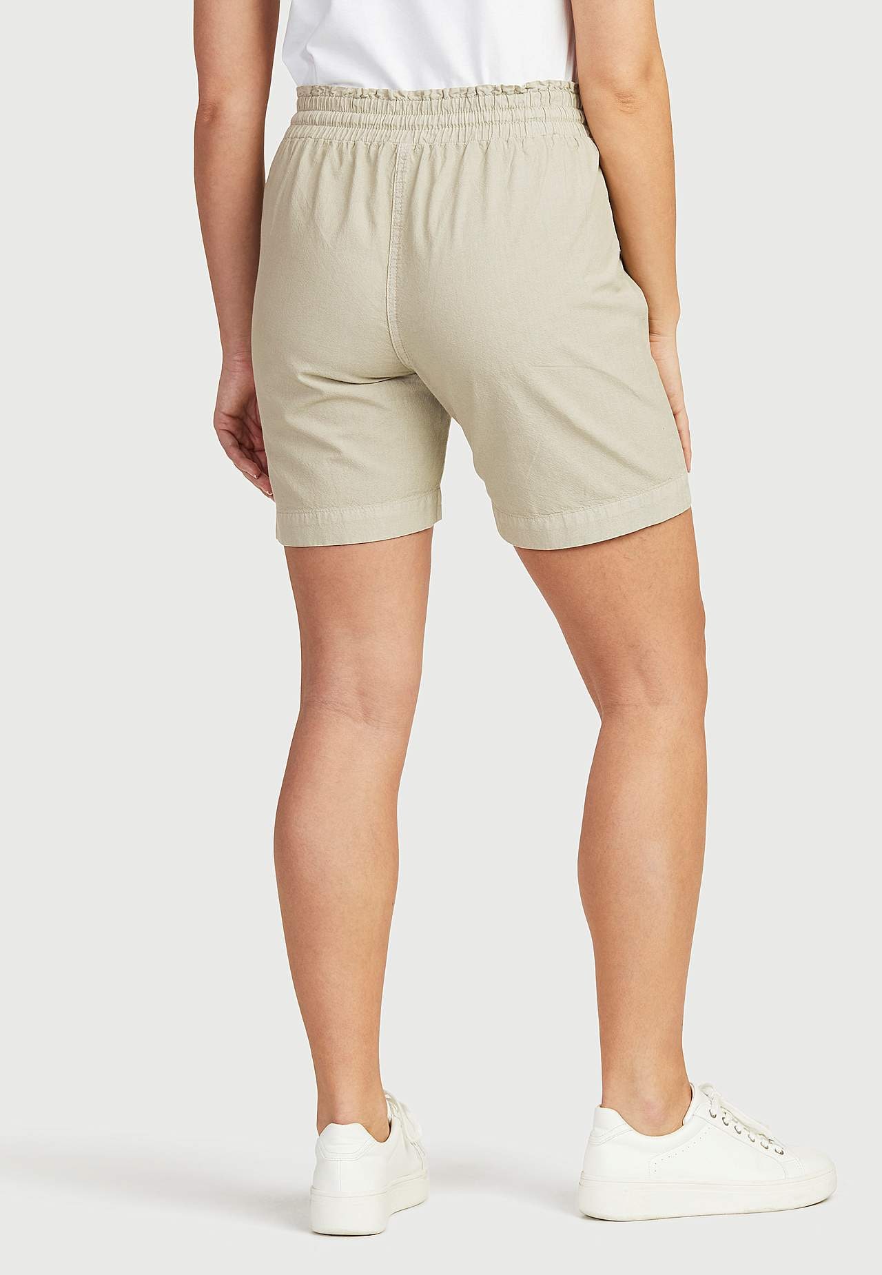 Shorts i tvättad bomull Jade