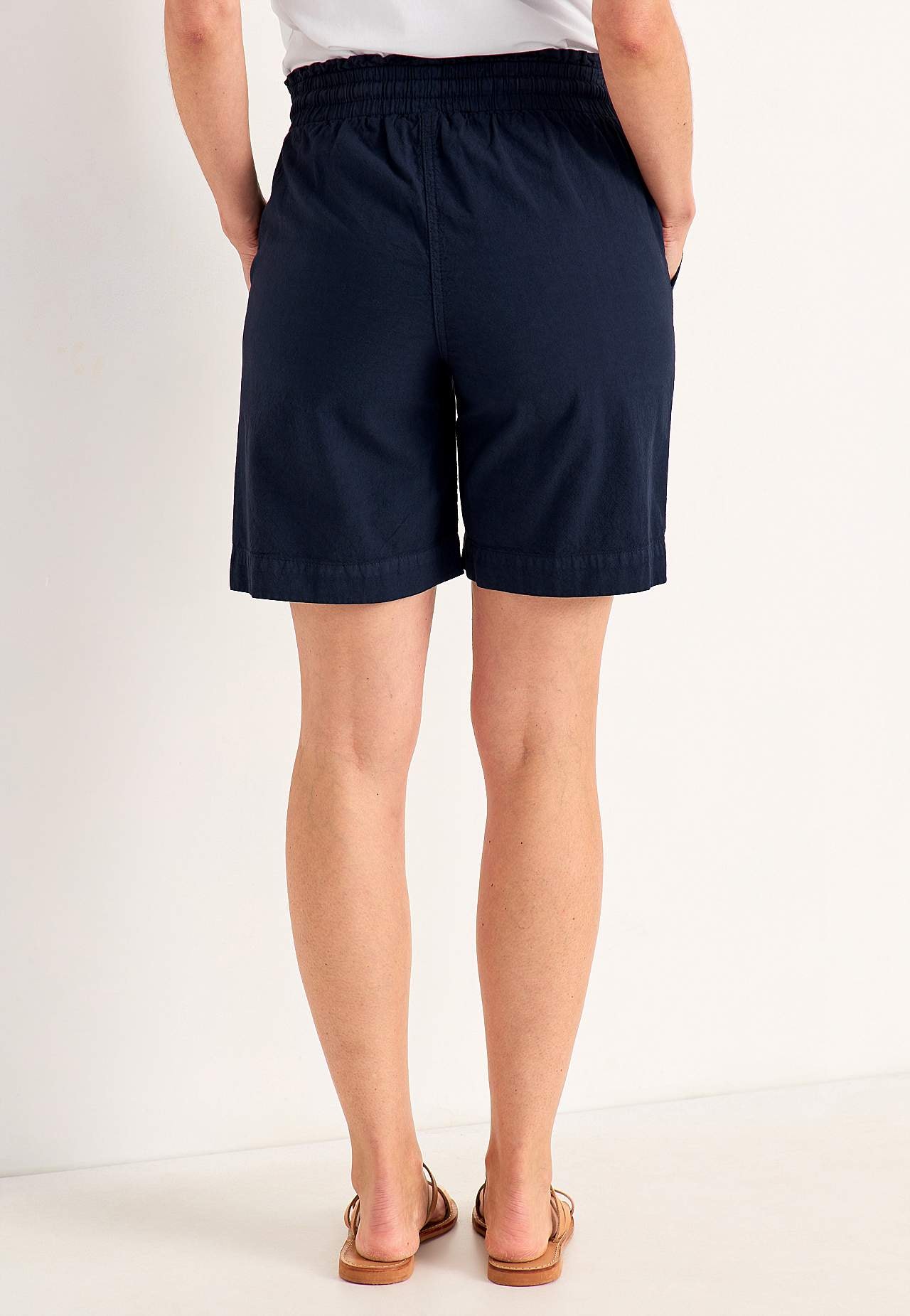 Shorts i tvättad bomull Jade