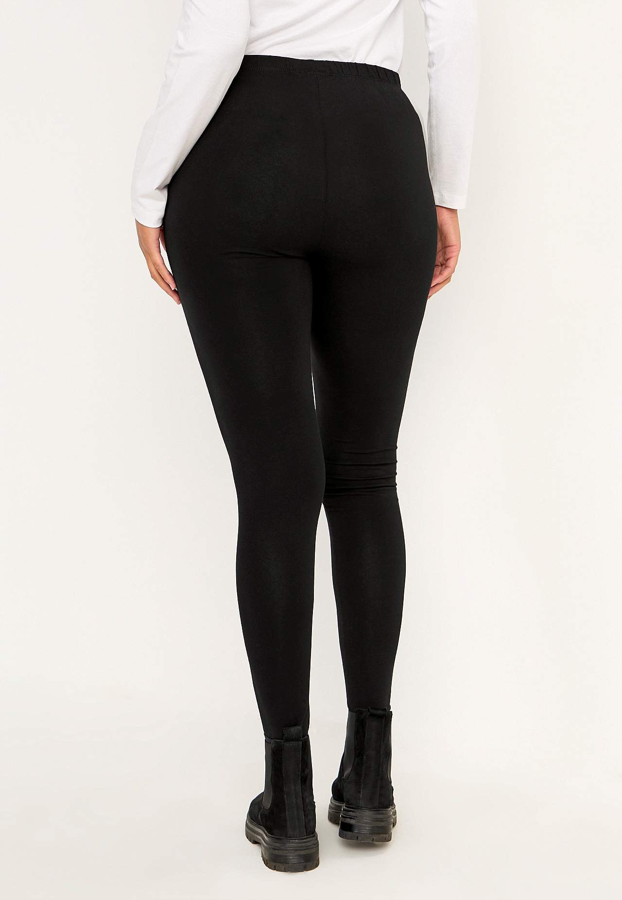 Leggings i bomull 2-pack