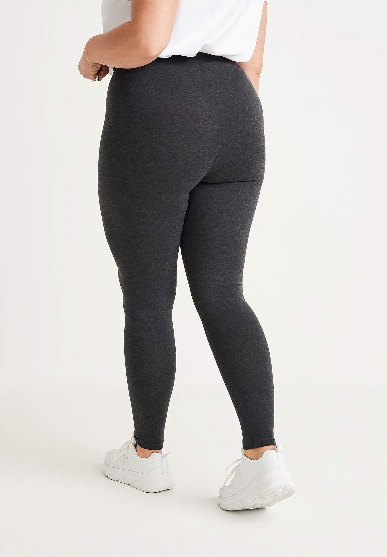 Leggings i bomull 2-pack