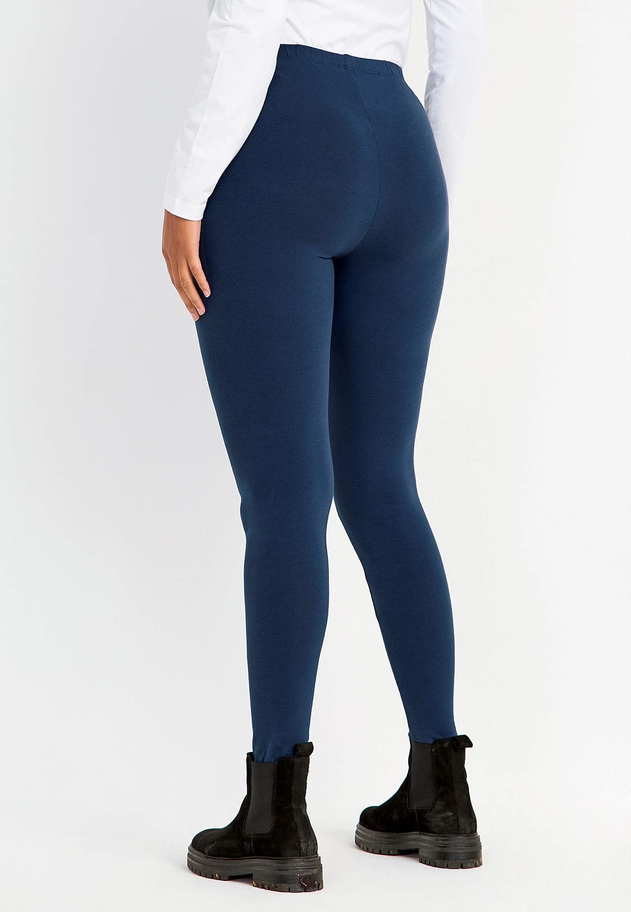 Leggings i bomull 2-pack