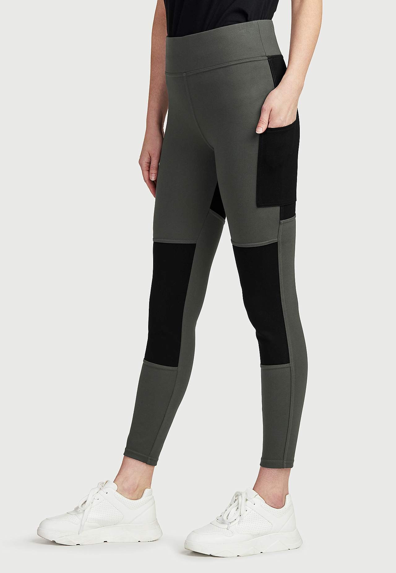 Leggings med sidfickor