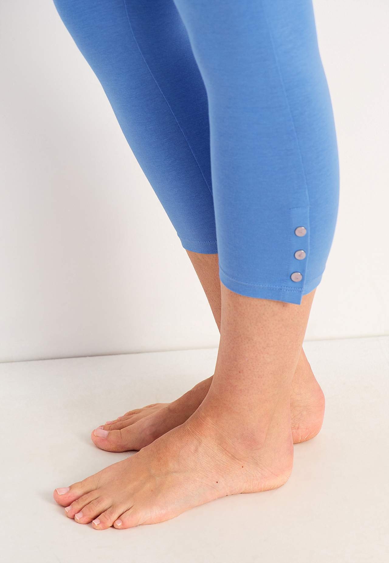 Caprileggings med fina knappdetaljer Milly 2-pack