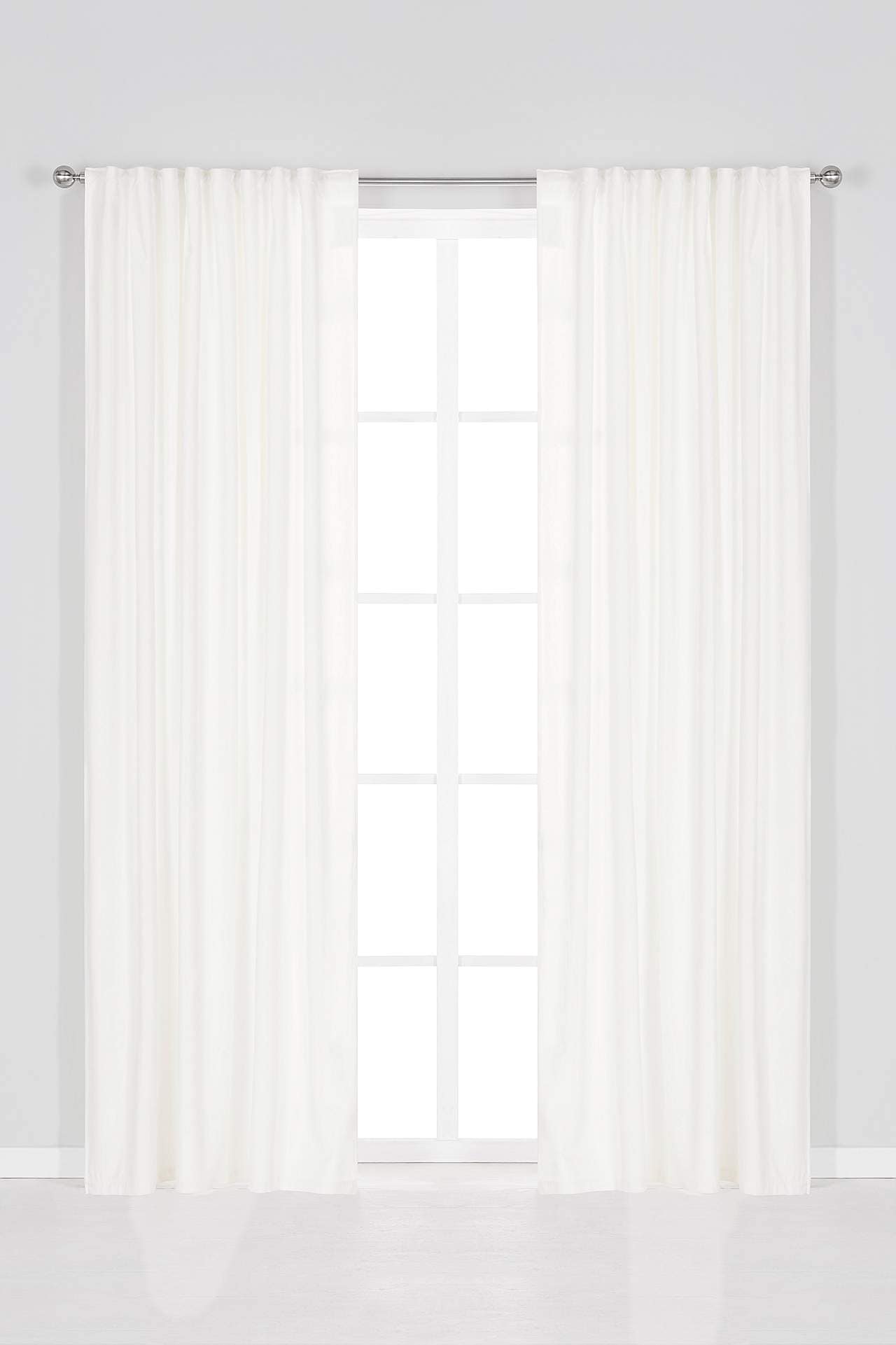 Gardinlängd sammet 2-pack