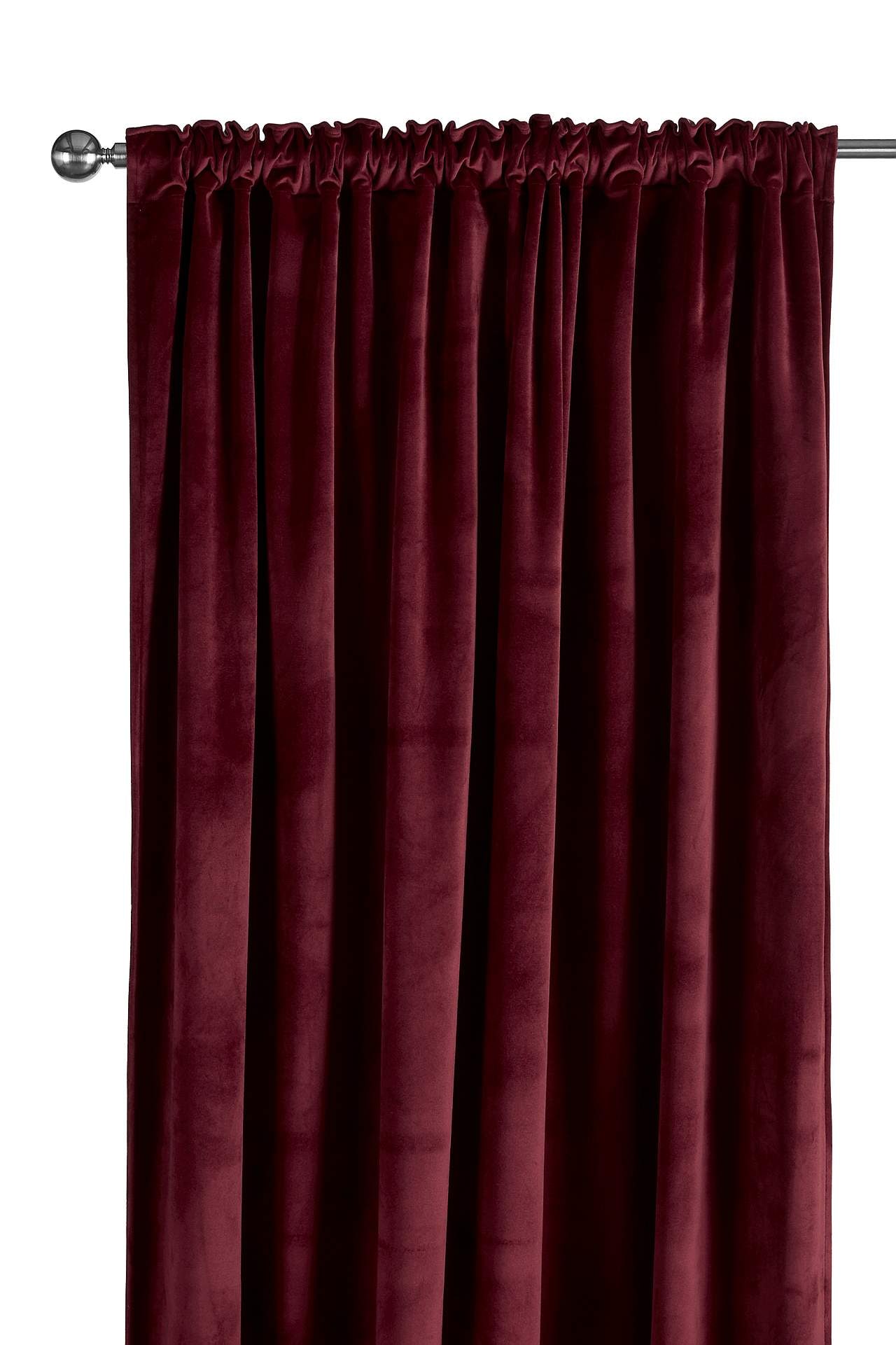 Gardinlängd sammet 2-pack