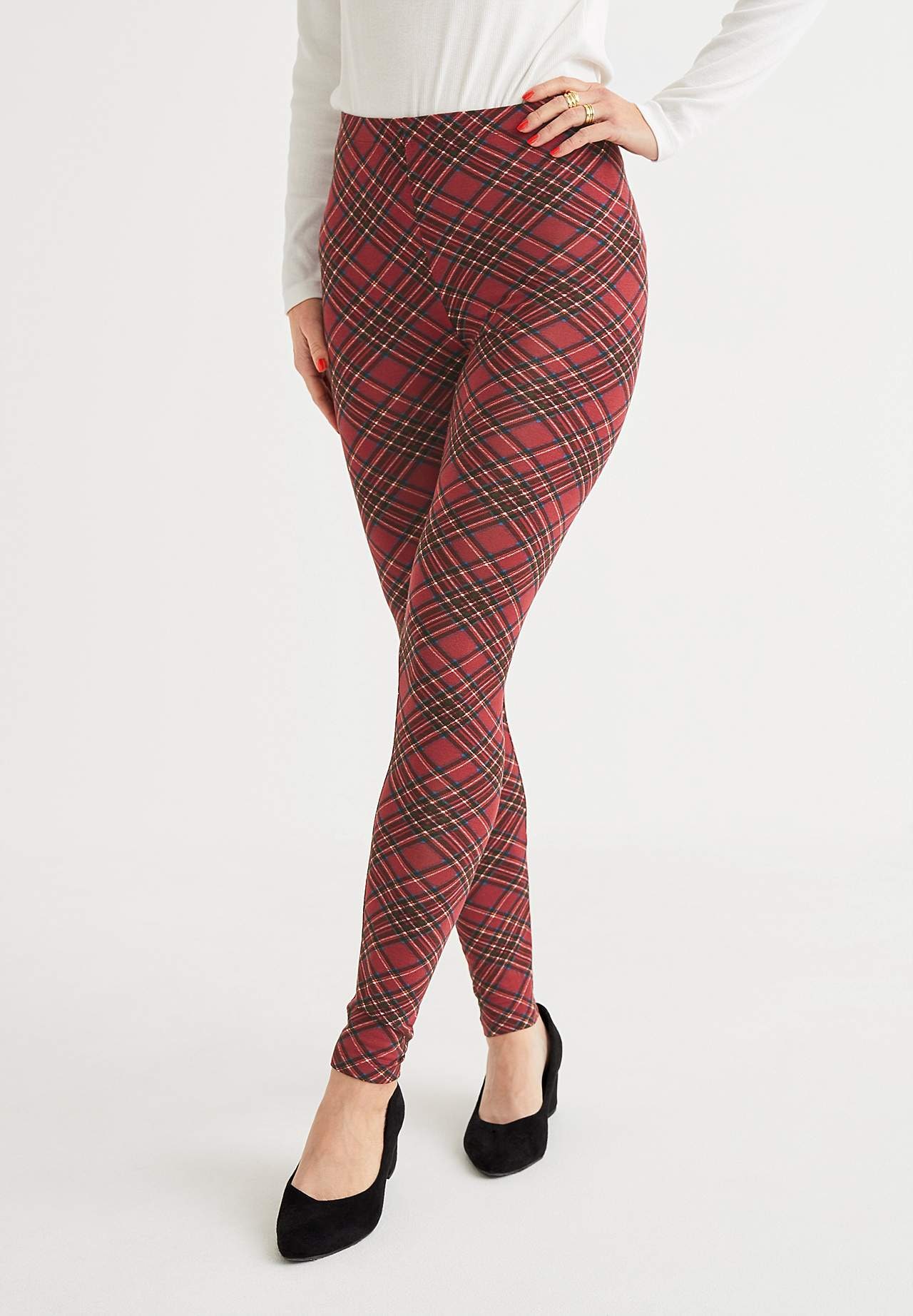 Rutiga leggings