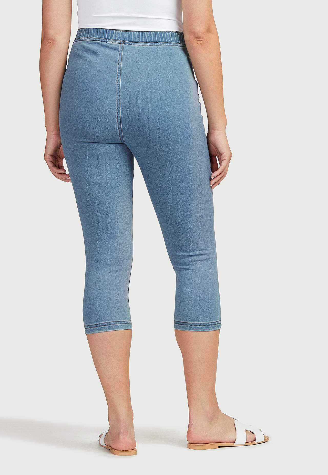 Caprileggings i denim Olga