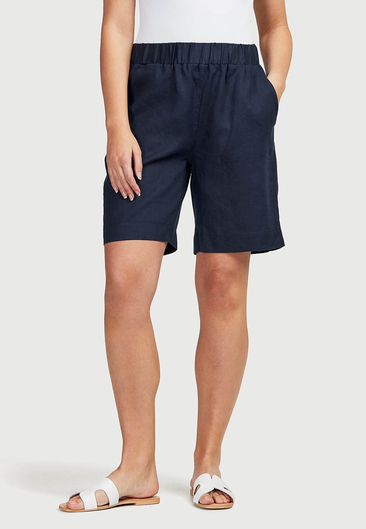 Shorts Premium i linne Lo