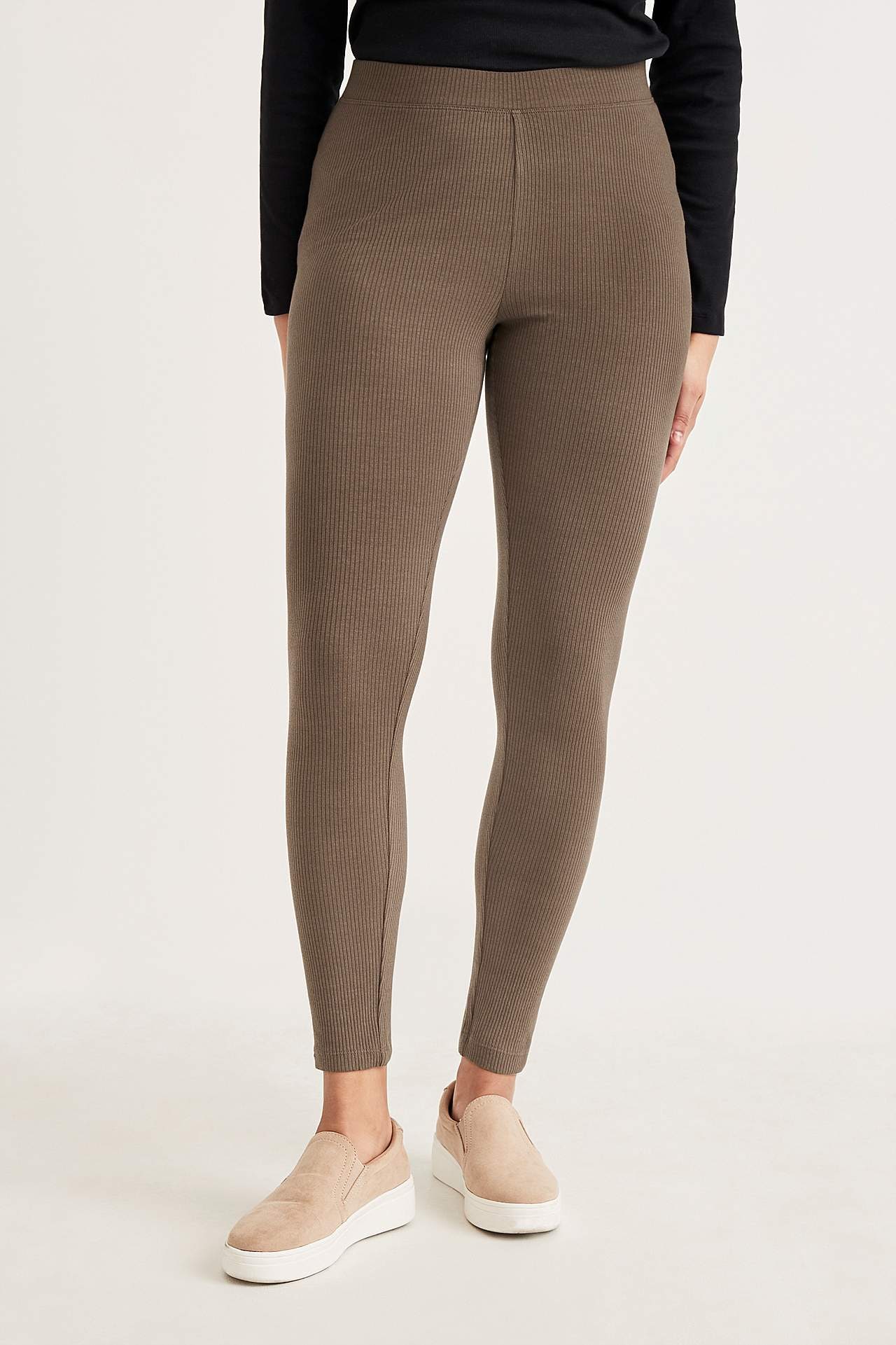 Ribbade leggings