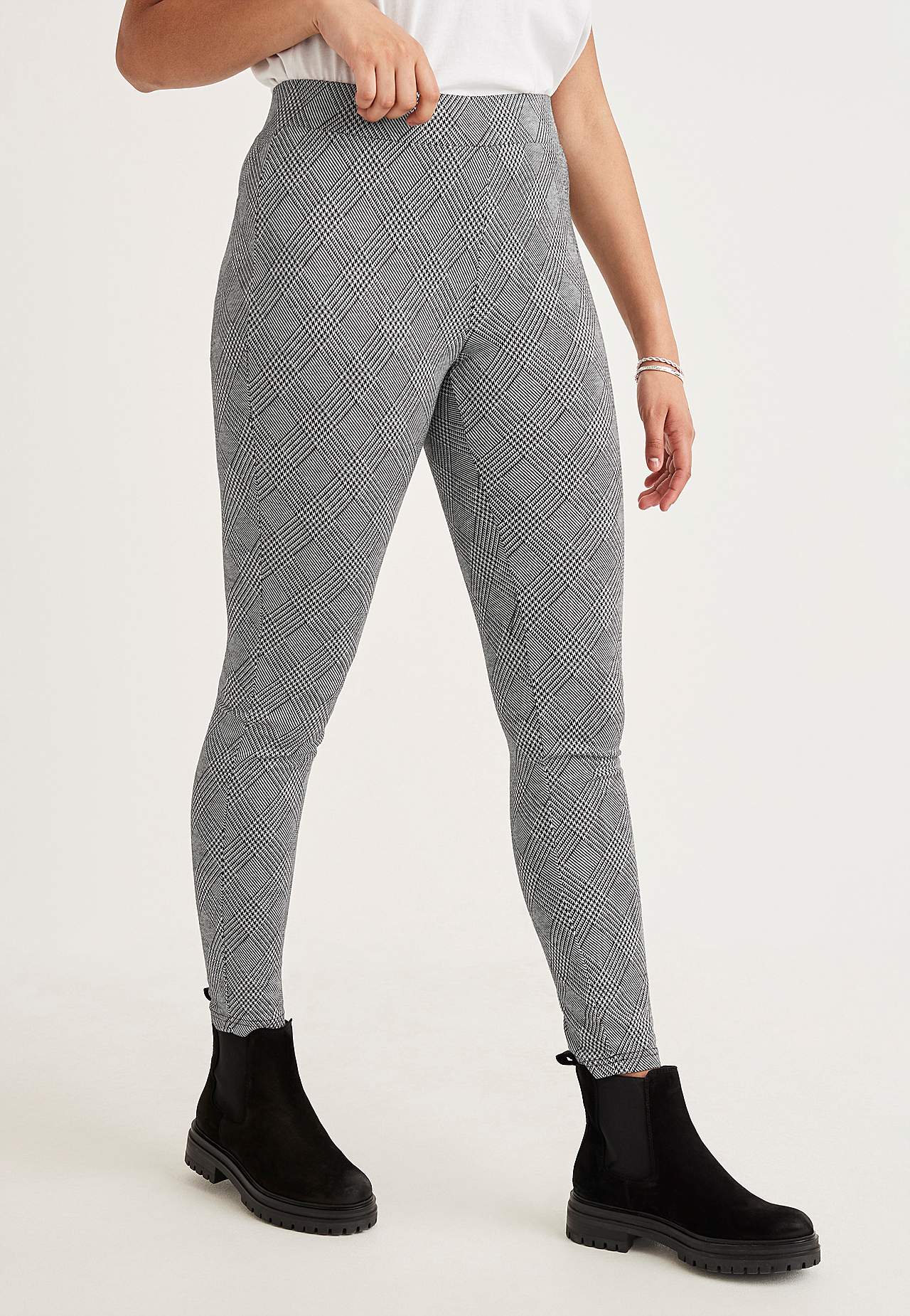 Rutiga leggings