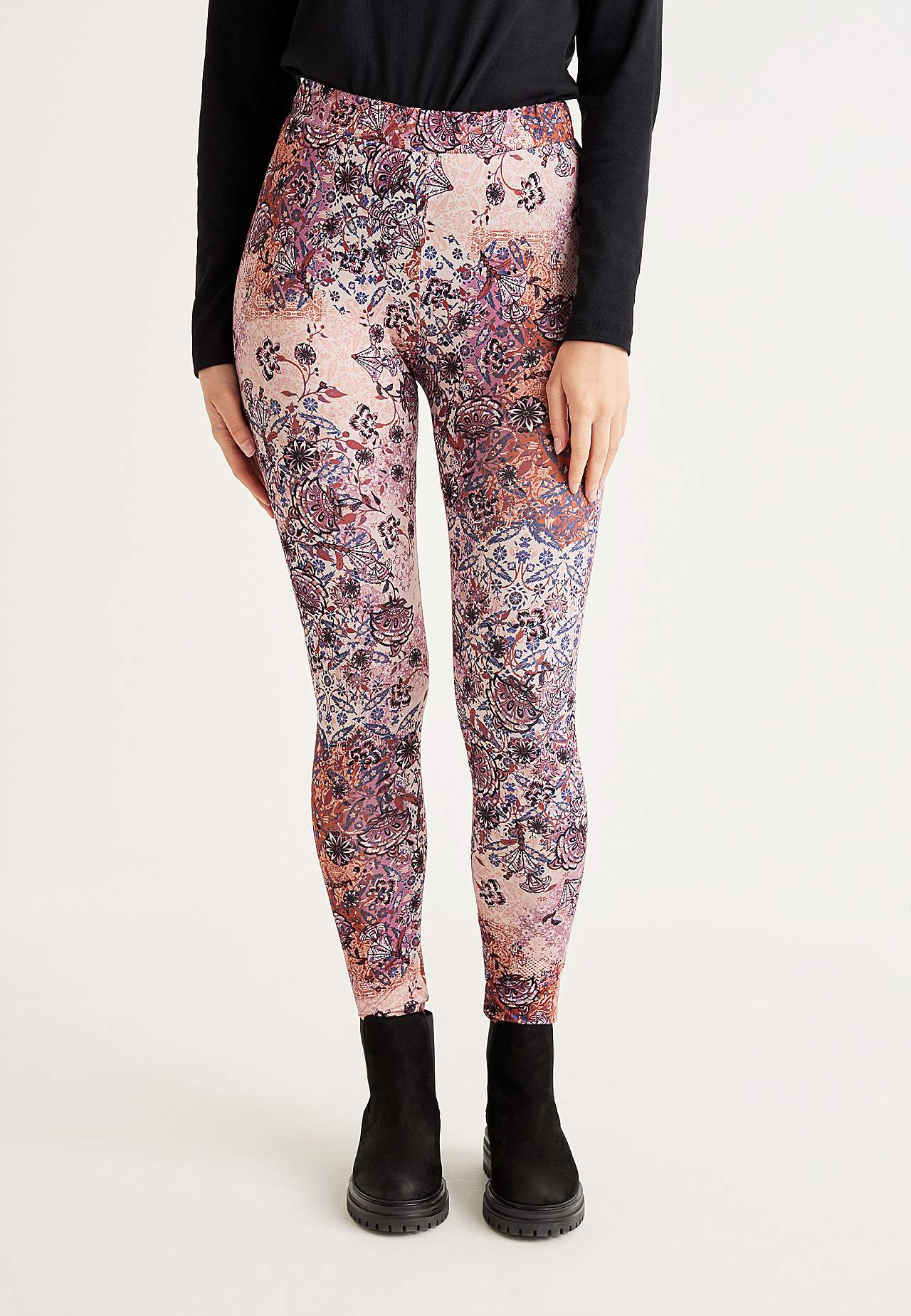 Mönstrade leggings Jasminette