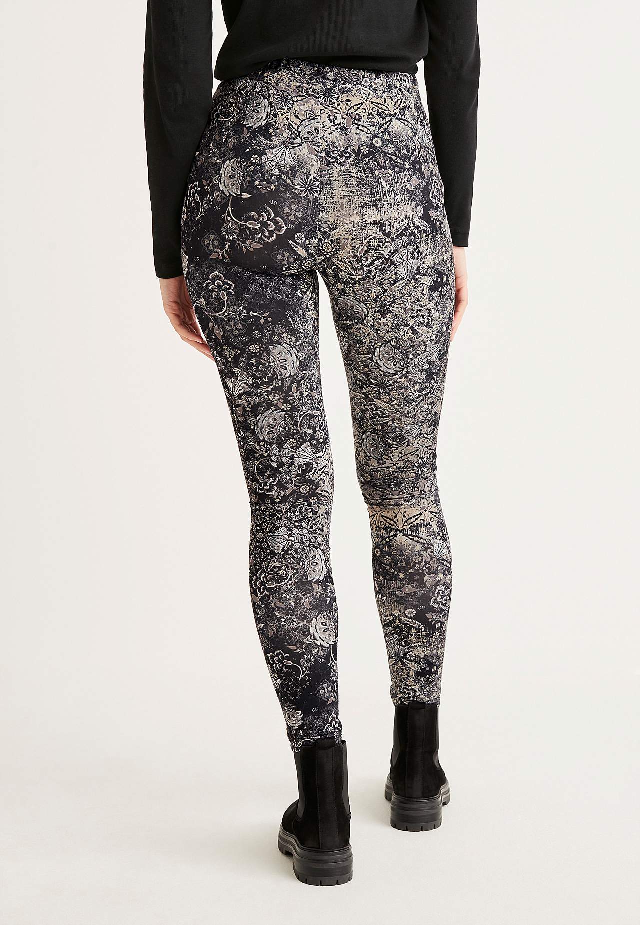 Mönstrade leggings Jasminette