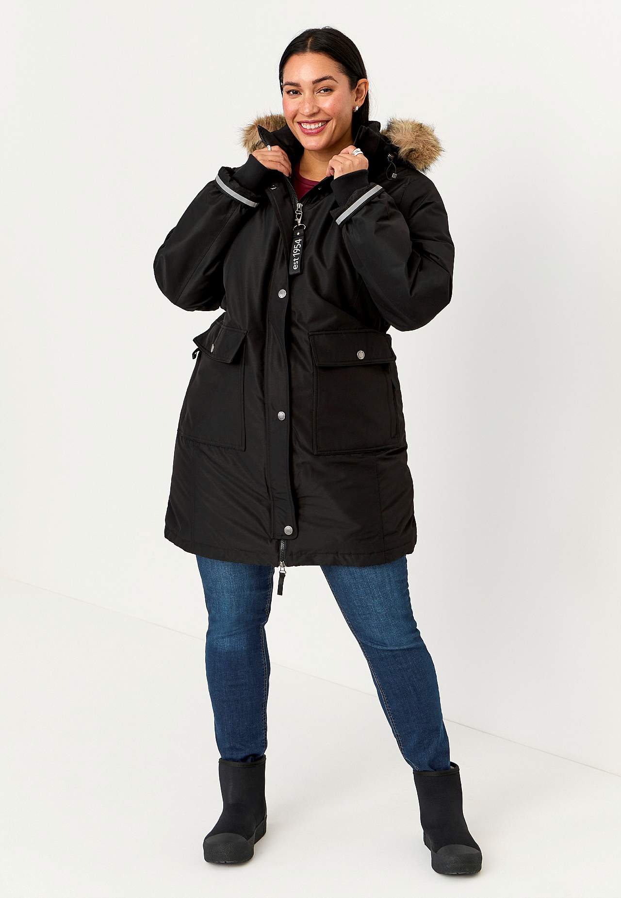 Varmfodrad parkas Ice