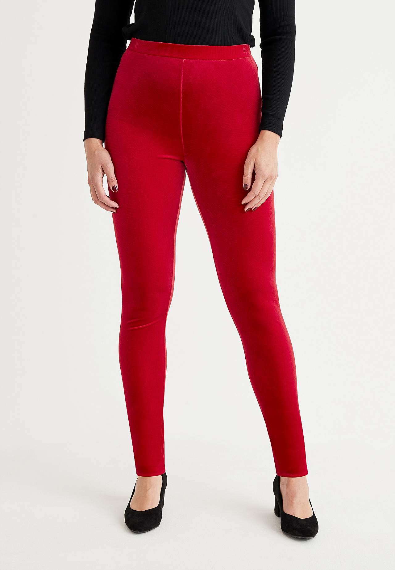 Leggings i sammet