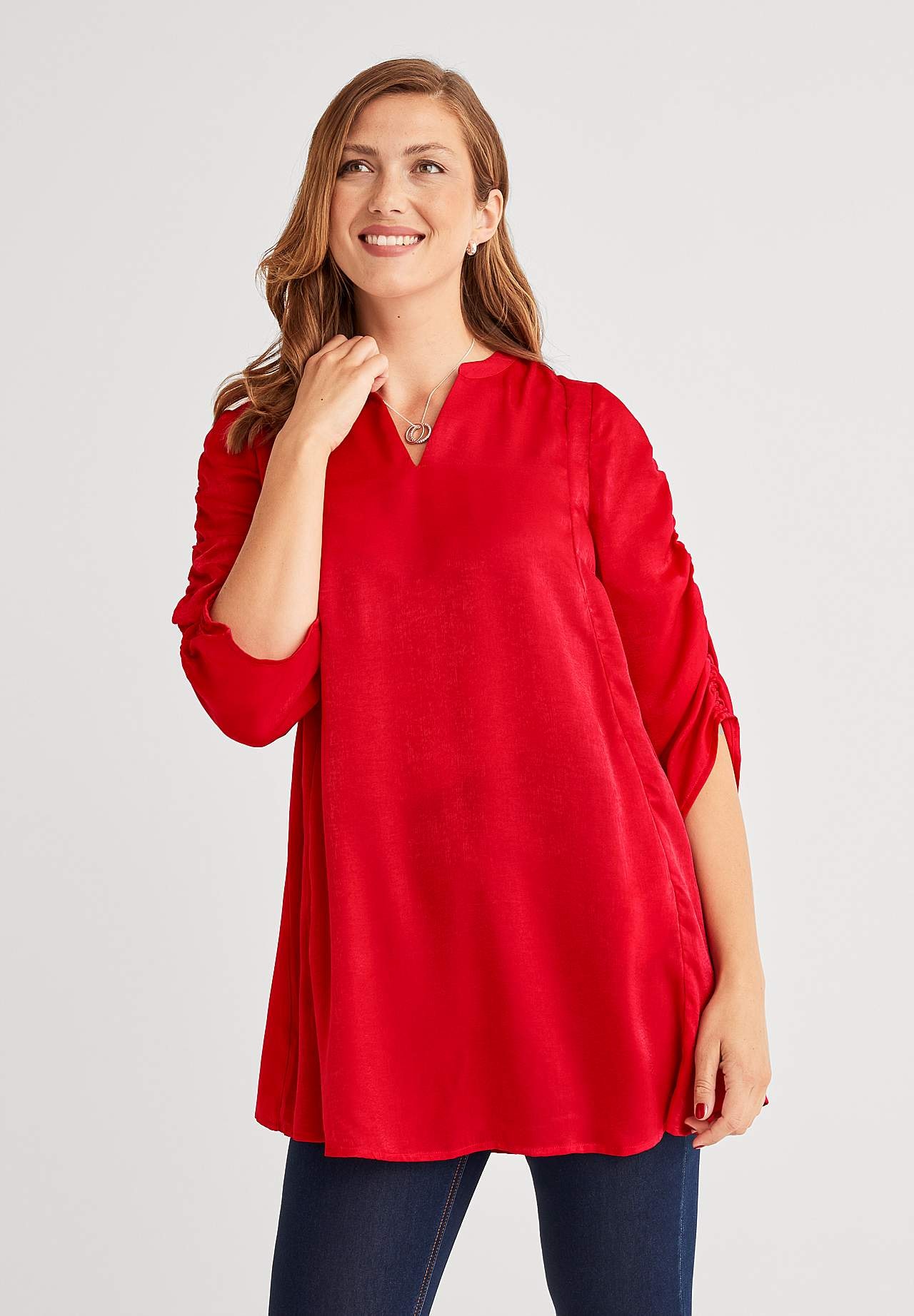 Tunika i satin
