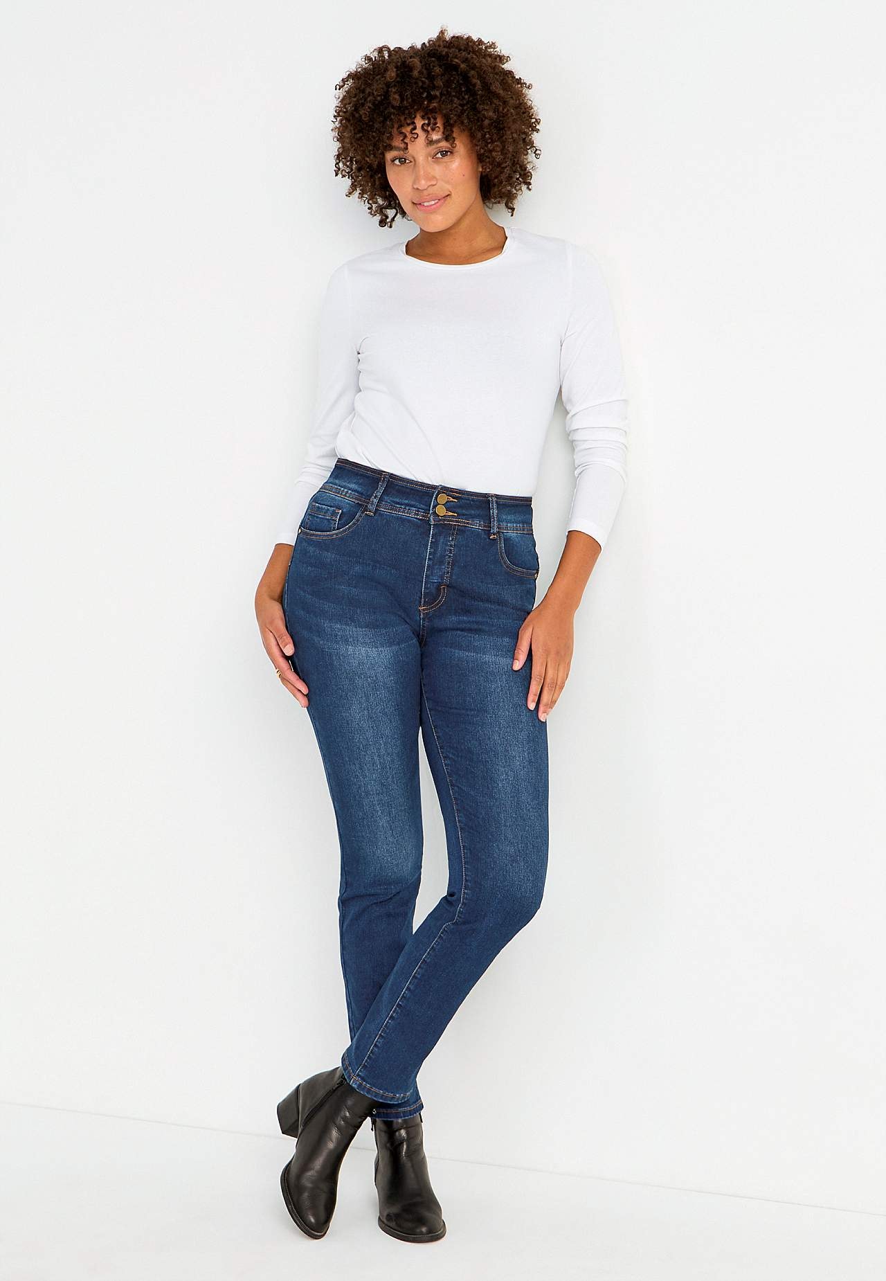 Shapingjeans med stretch
