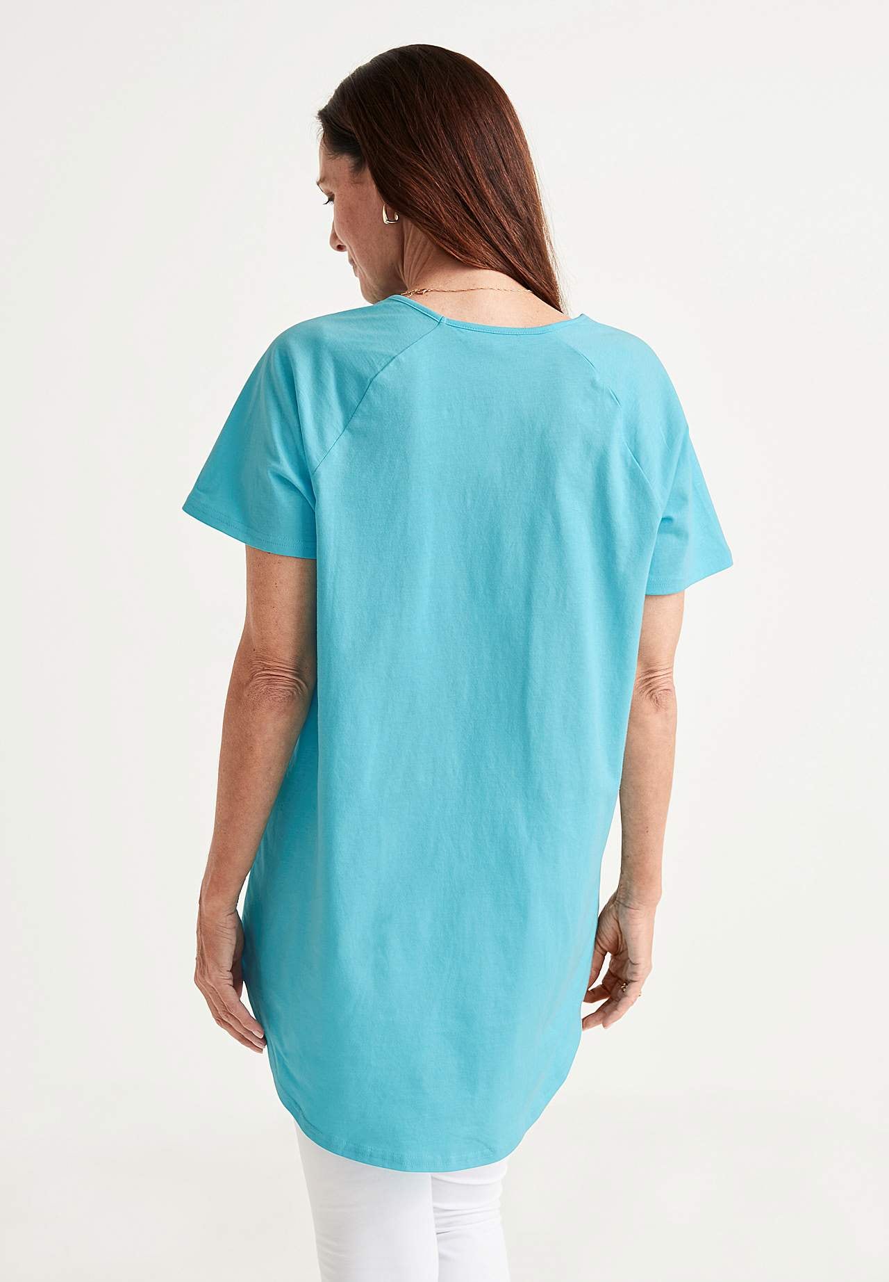 Lång t-shirt Laguna 2-pack