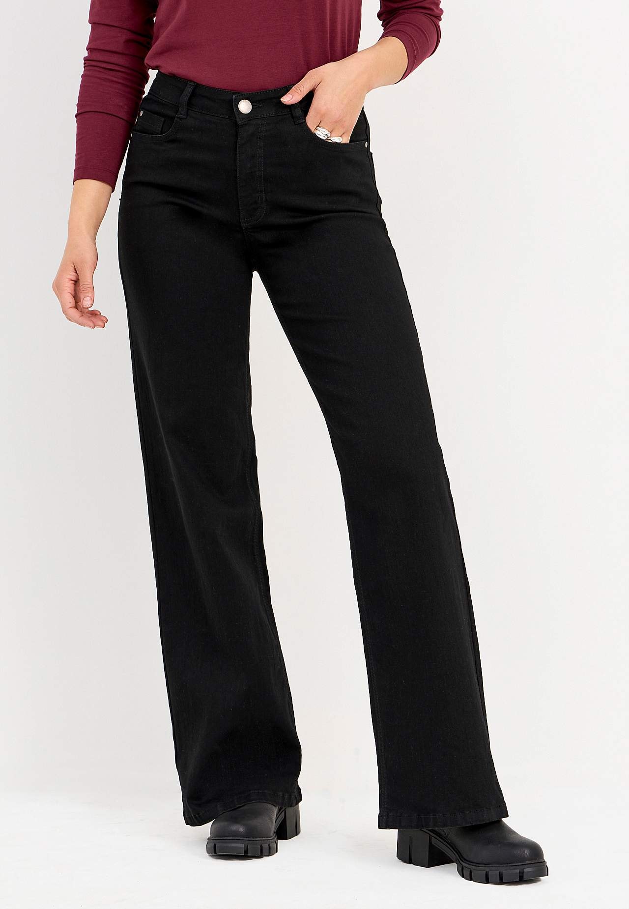 Vida jeans med hög midja