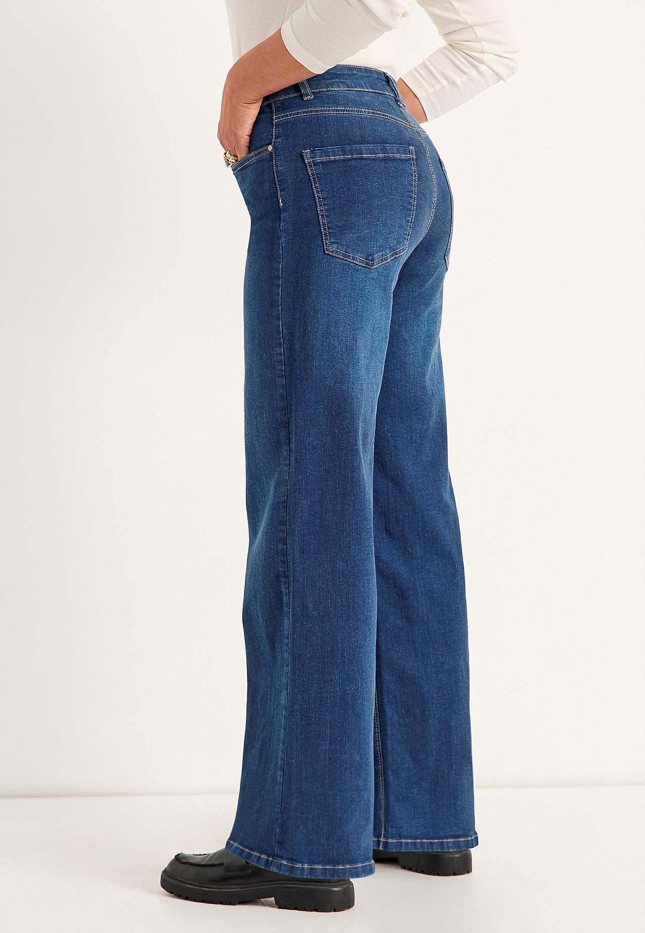 Vida jeans med hög midja Renata