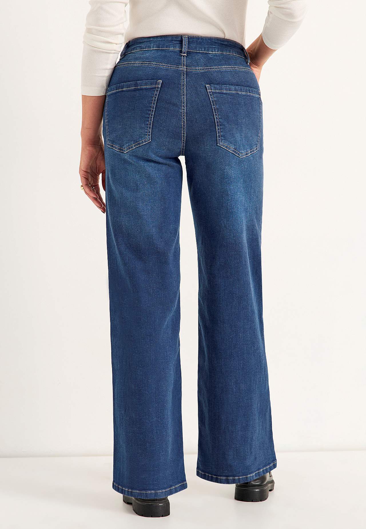 Vida jeans med hög midja Renata